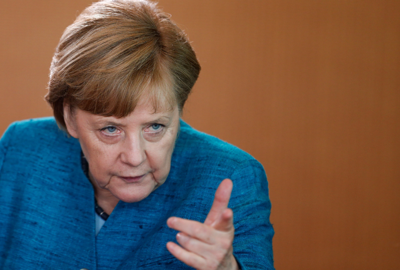 Ангела Меркель. Фото: &copy;&nbsp;REUTERS/Hannibal Hanschke



