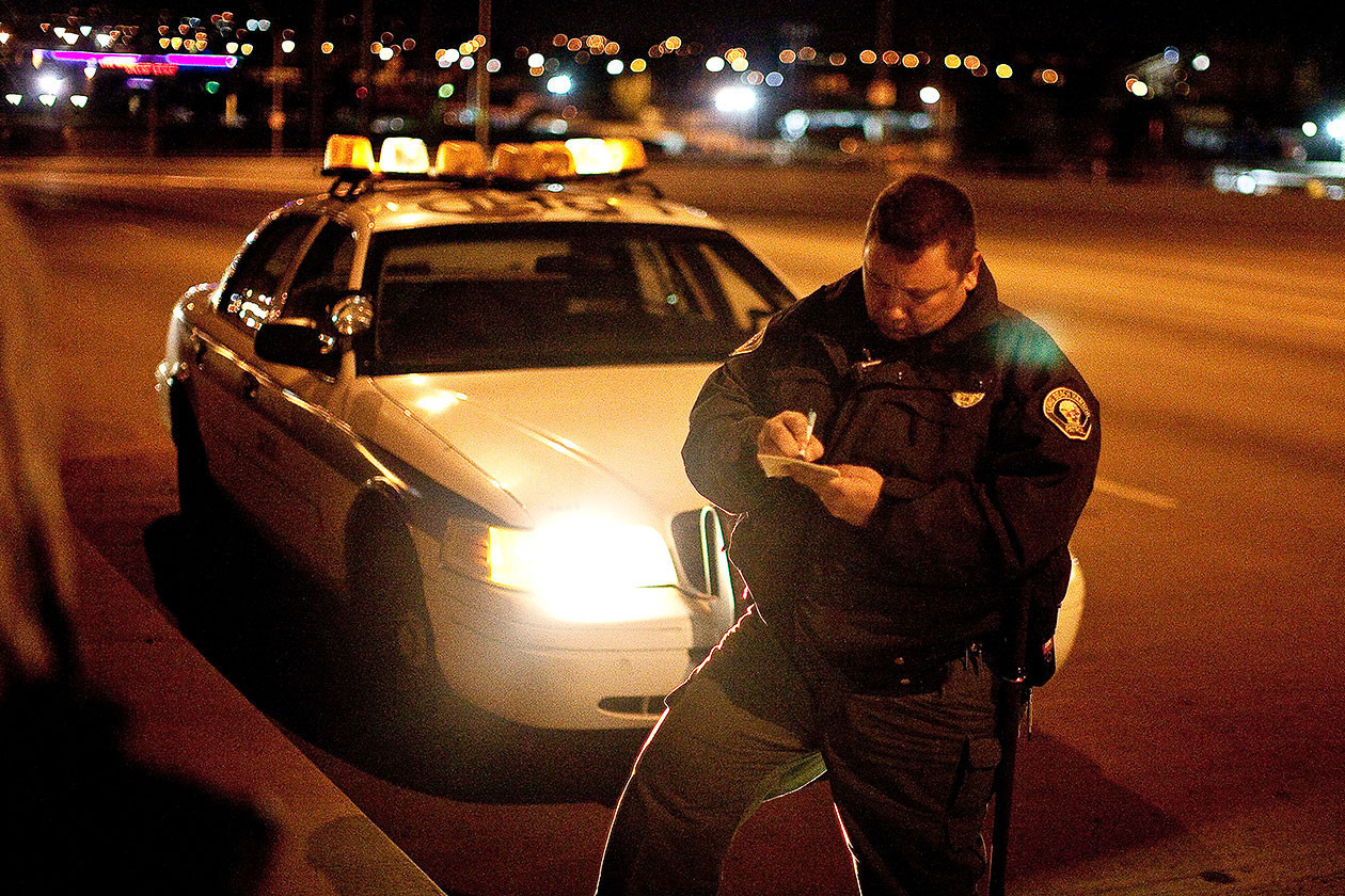 Полицейский. Фото: &copy; Flickr/Thomas Hawk