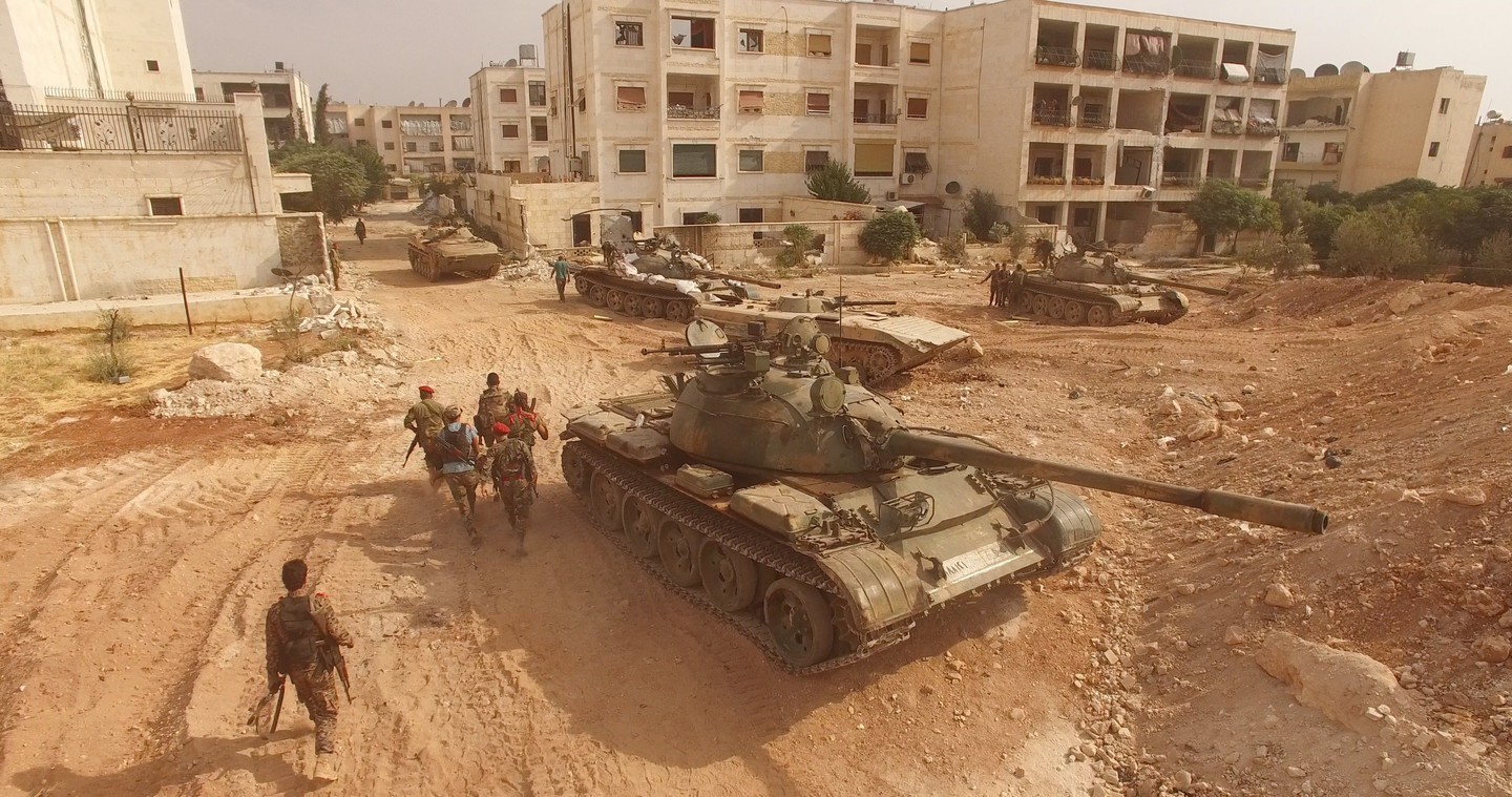 Бойцы сирийской армии. Фото: &copy;РИА Новости/Михаил Алаеддин