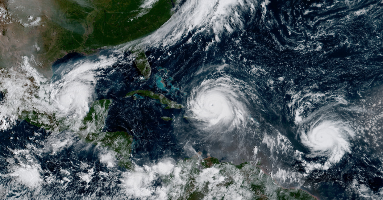 Ураган "Ирма" в Атлантическом океане&nbsp; Фото &copy; REUTERS