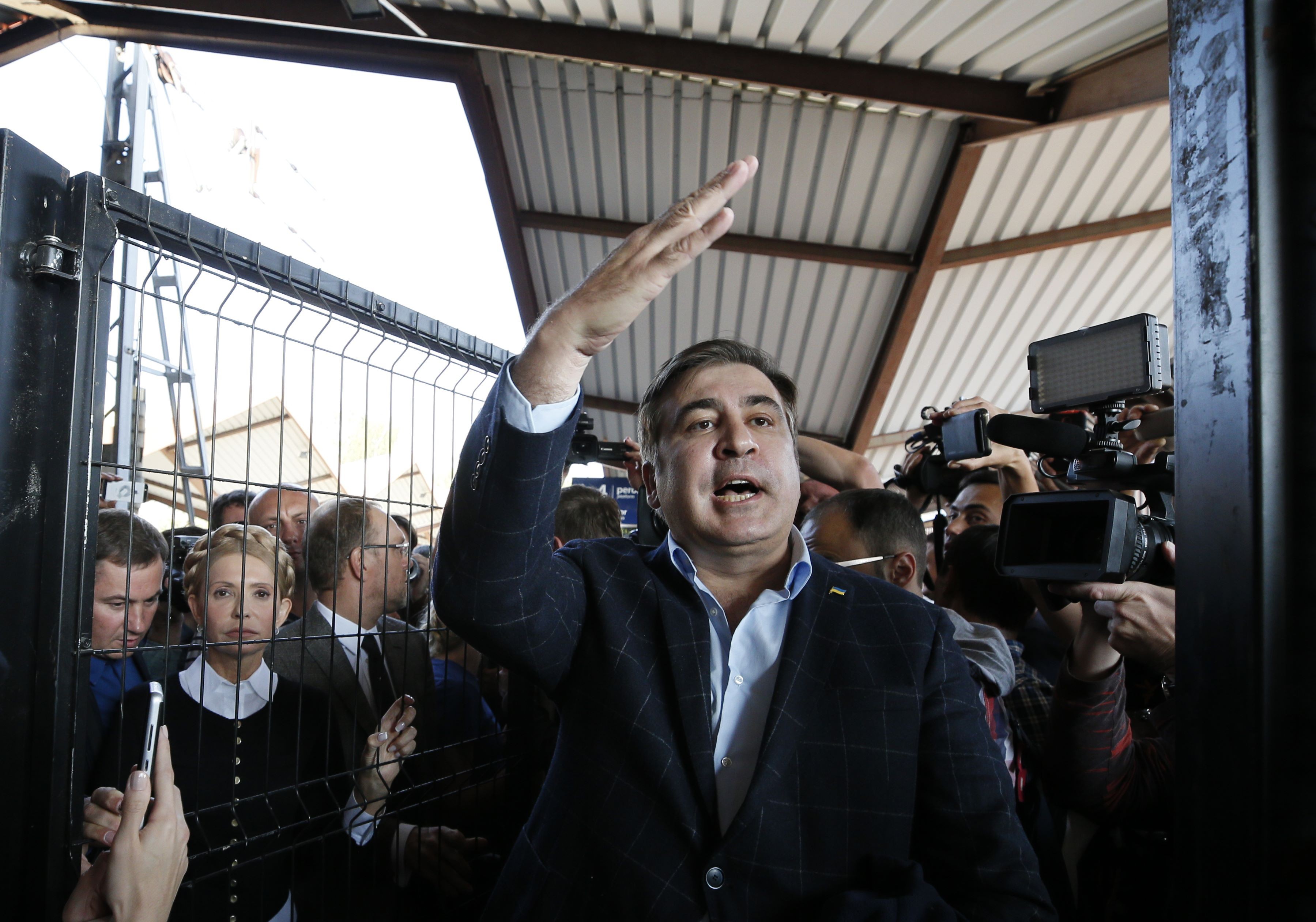 Михаил Саакашвили. Фото: &copy; REUTERS/GLEB GARANICH