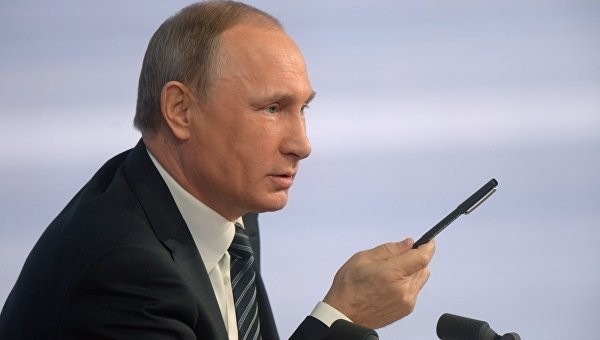 Президент России Владимир Путин. Фото:&nbsp;&copy; РИА Новости/Сергей Гунеев







