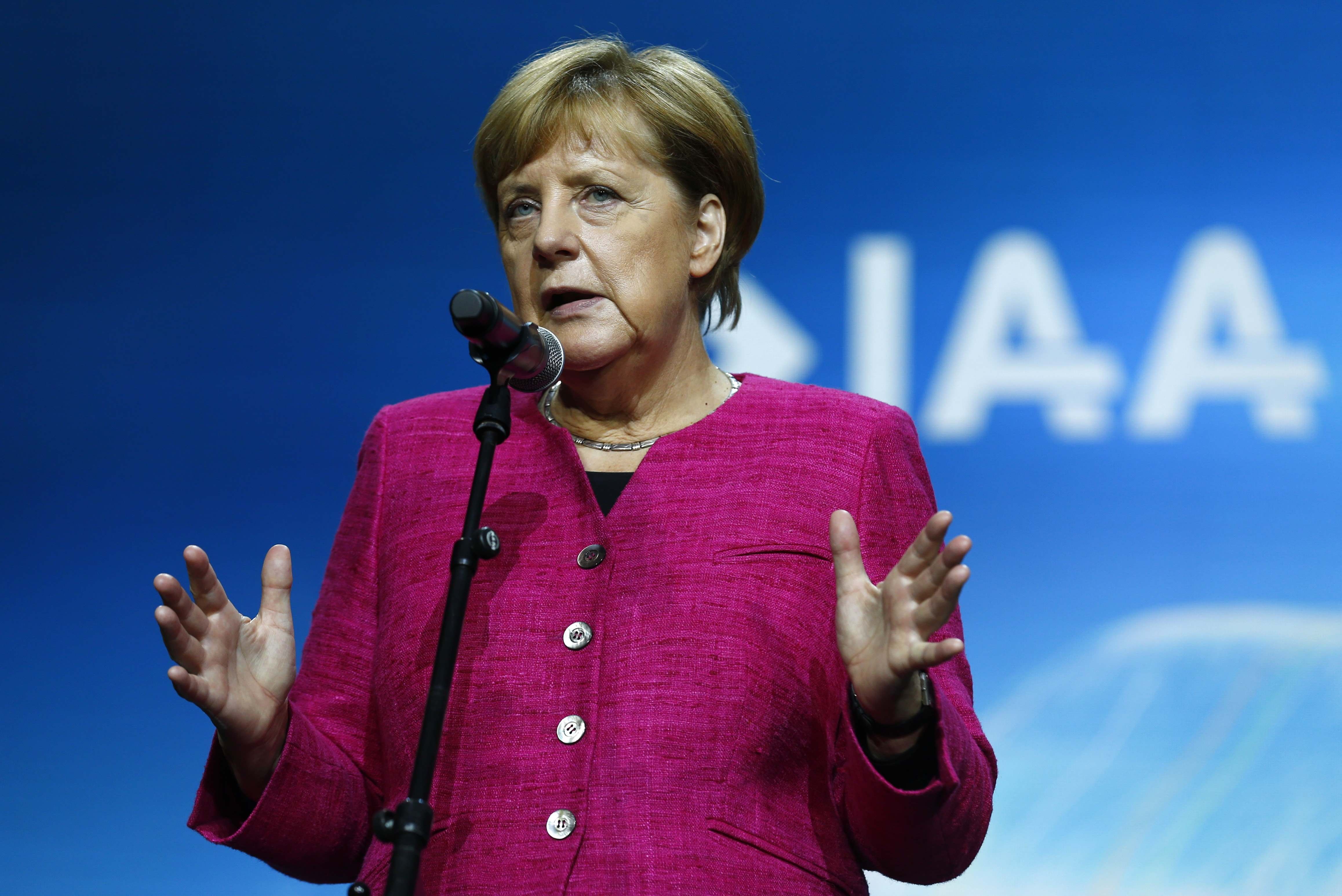 Канцлер Германии Ангела Меркель. Фото: &copy; REUTERS/RALPH ORLOWSKI
