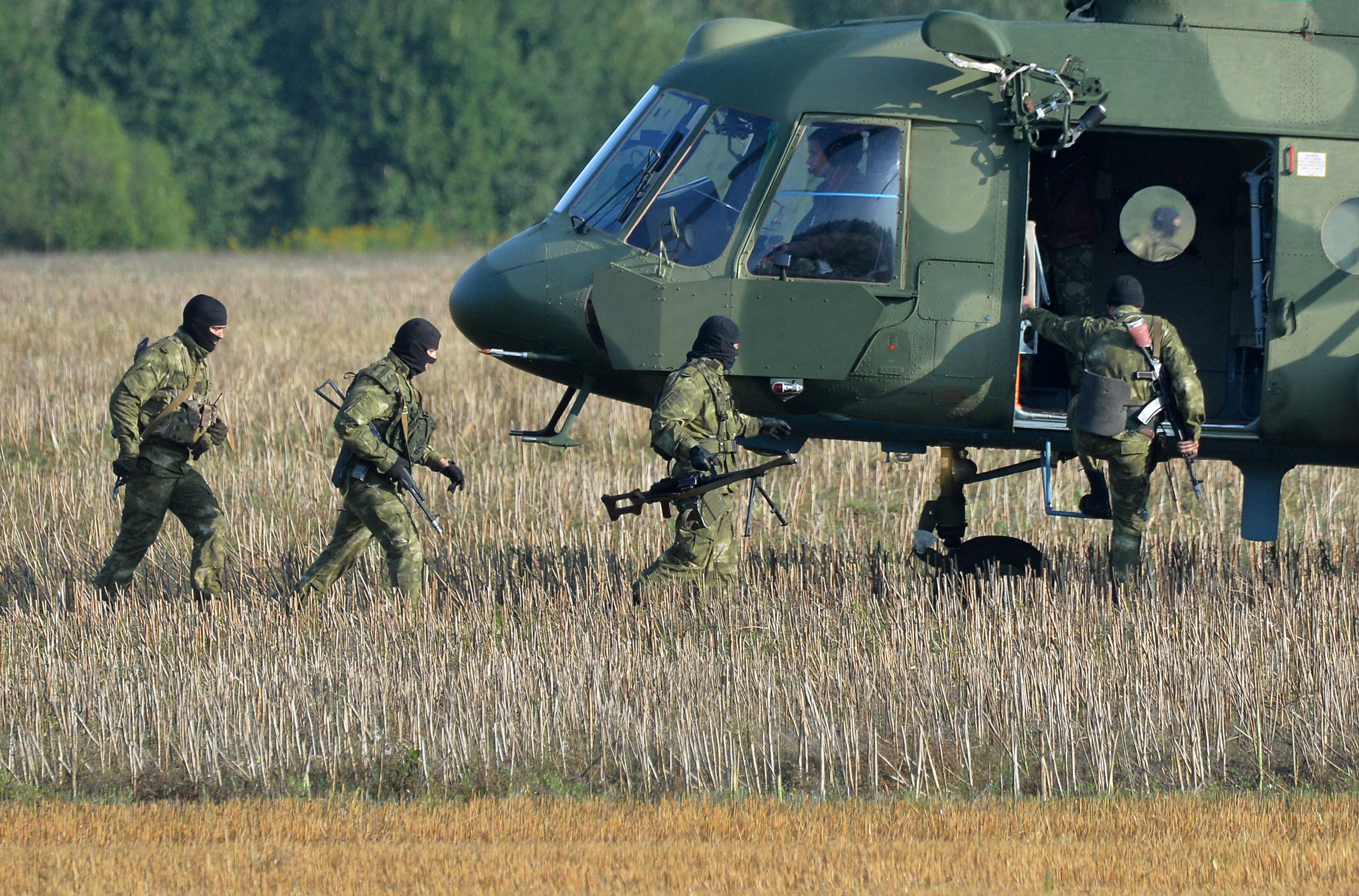 Белорусские военнослужащие во время подготовки к "Западу-2017". Фото: &copy; РИА Новости/Виктор Толочко