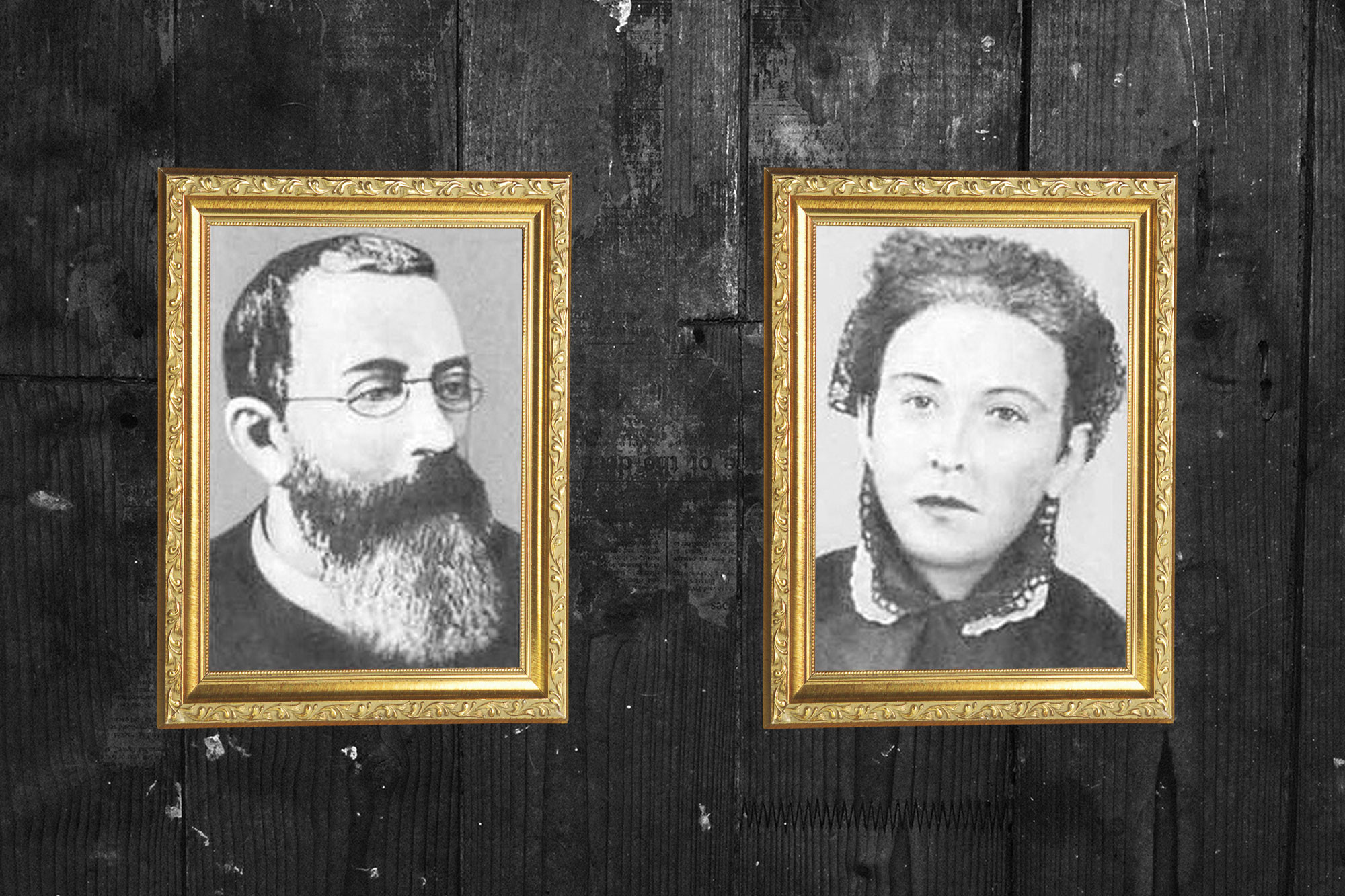 Отец, Эдуард Игнатьевич Циолковский и мать, Мария Ивановна Юмашева. Фото: © Wikipedia.org