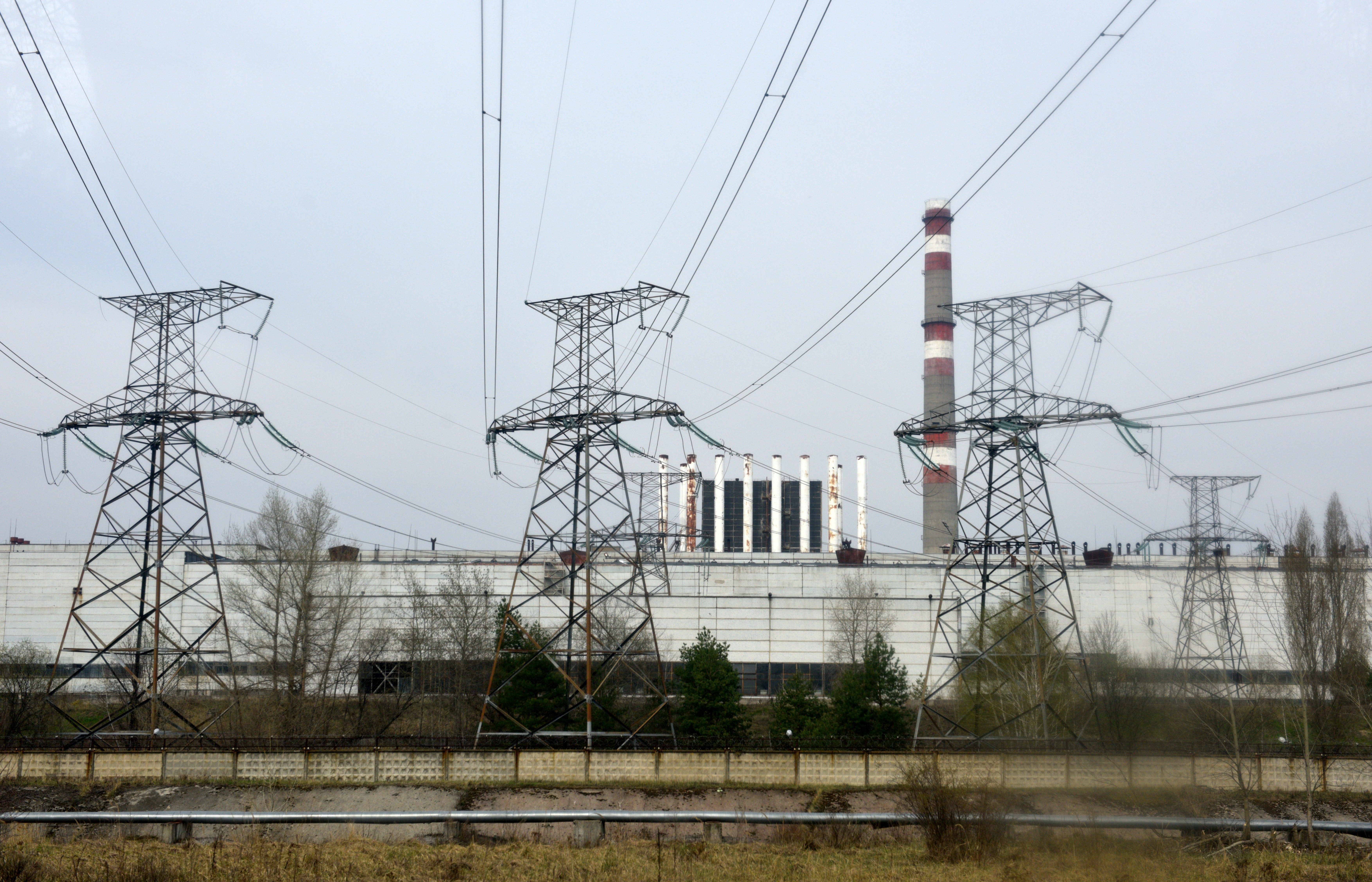 На территории зоны отчуждения Чернобыльской АЭС. Фото: &copy;РИА Новости/Стрингер&nbsp;