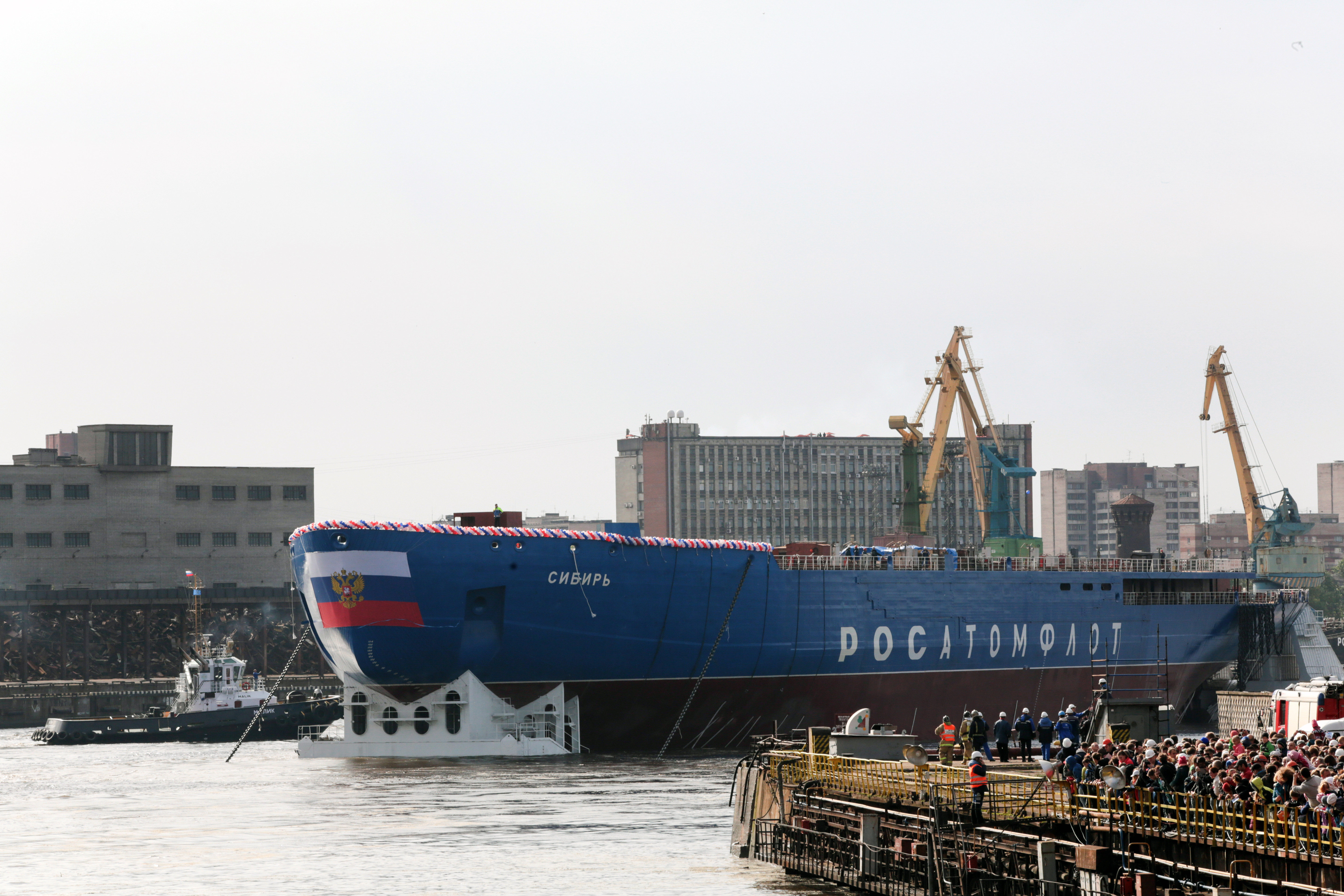 Путин уверен, что ледокол "Сибирь" укрепит потенциал атомного флота России