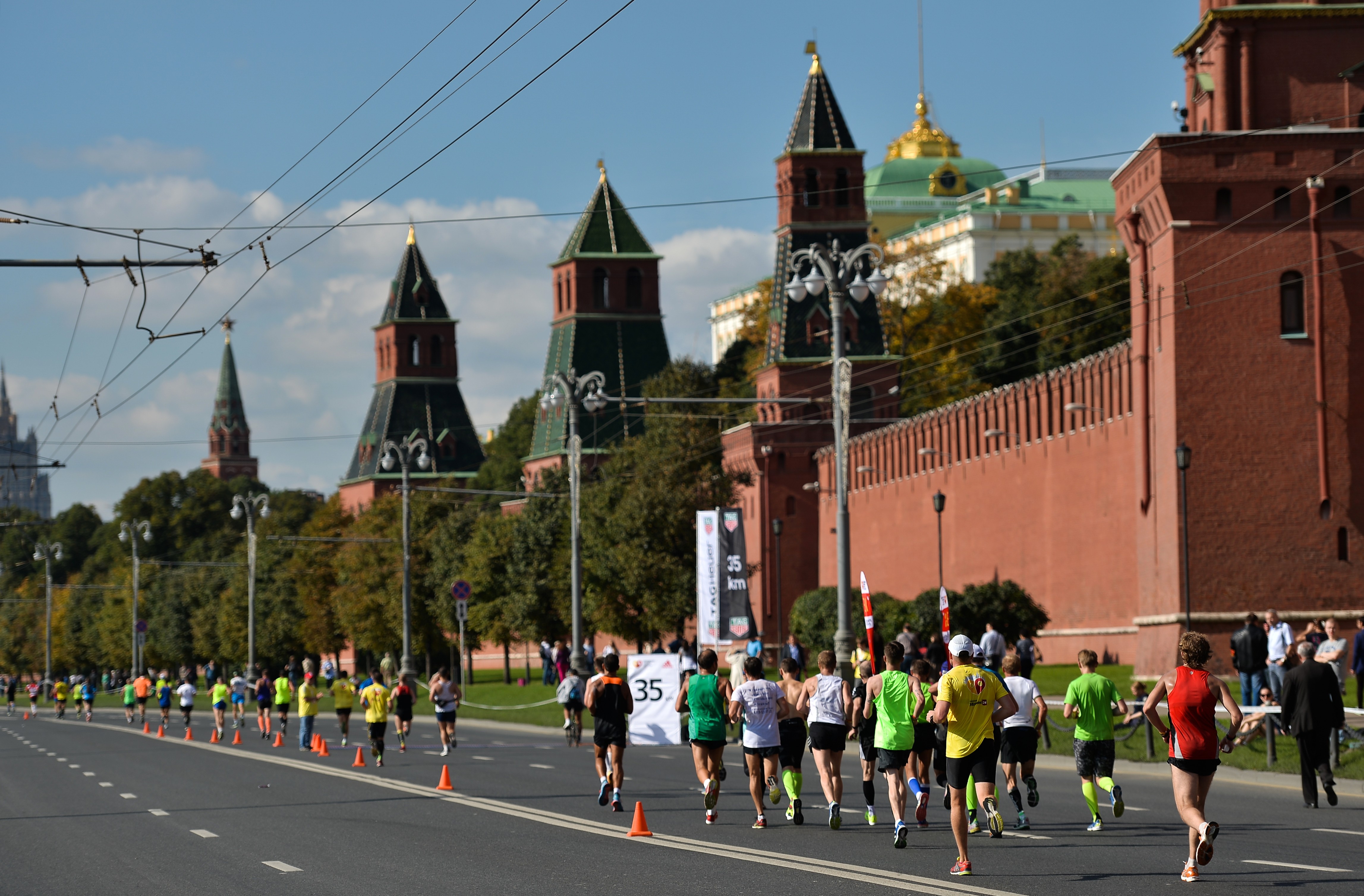 Московский марафон 2016. Фото © РИА Новости/Илья Питалев