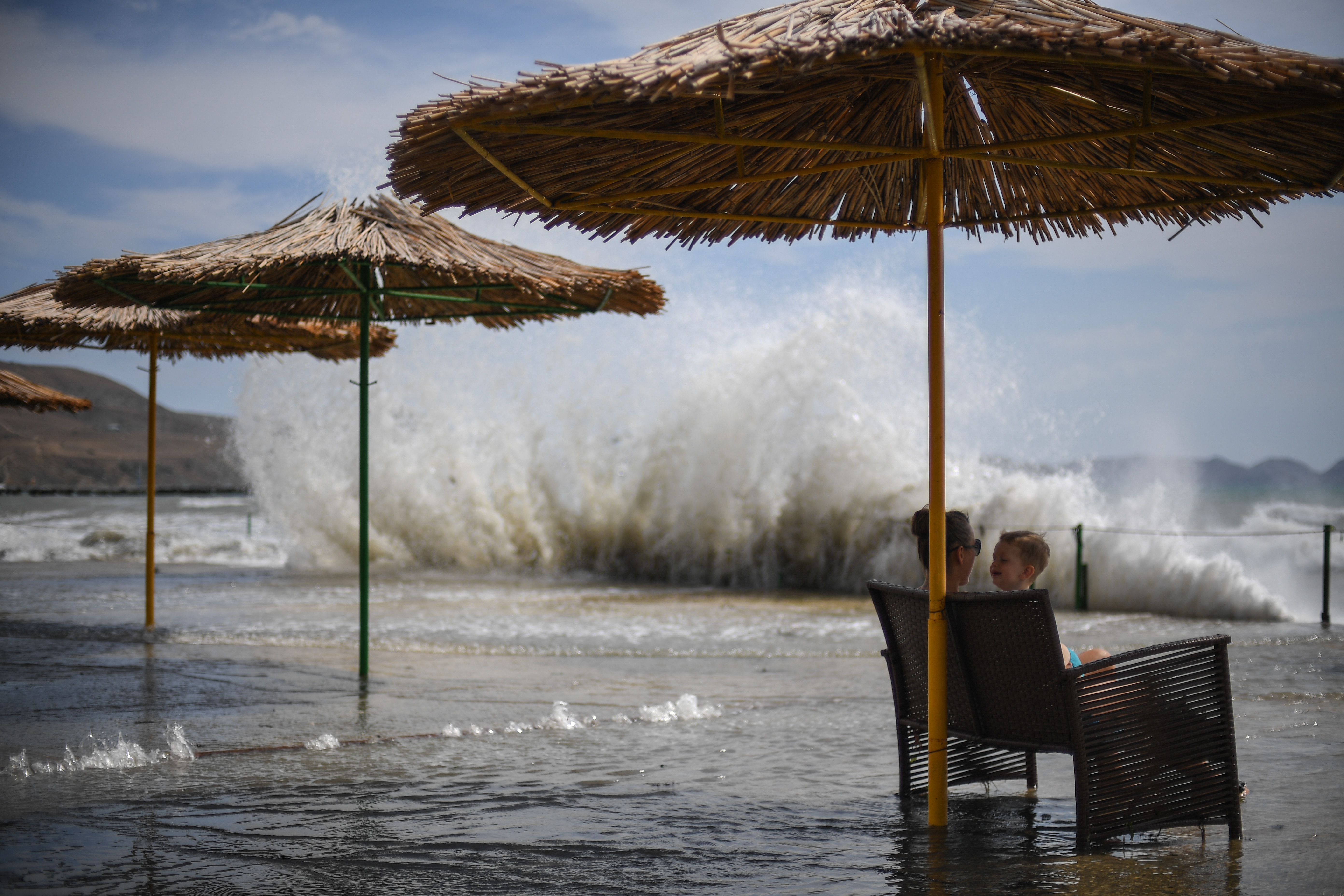 Пляж в Коктебеле. Фото &copy; РИА Новости/Владимир Астапкович