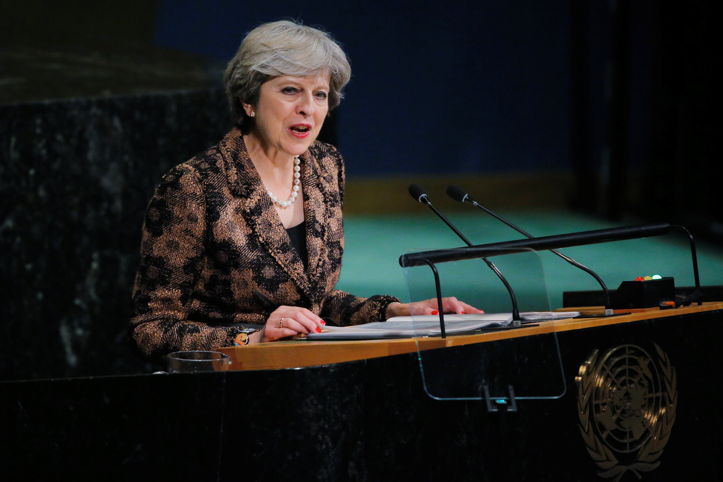 Премьер-министр Великобритании Тереза Мэй. Фото: &copy;&nbsp;REUTERS/Lucas Jackson