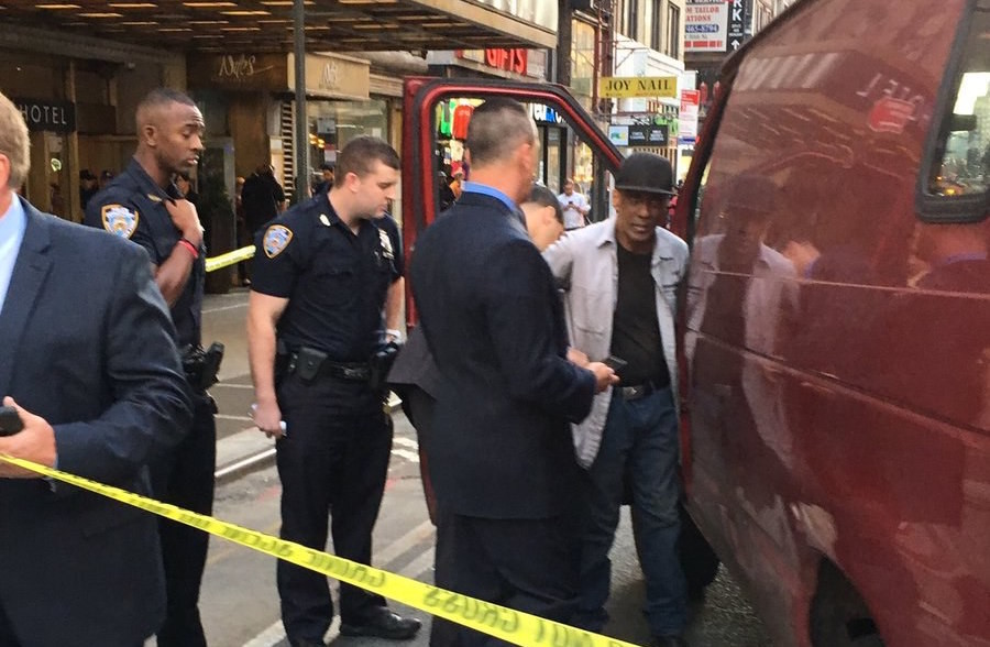 Предполагаемый виновник аварии. Фото: Twitter