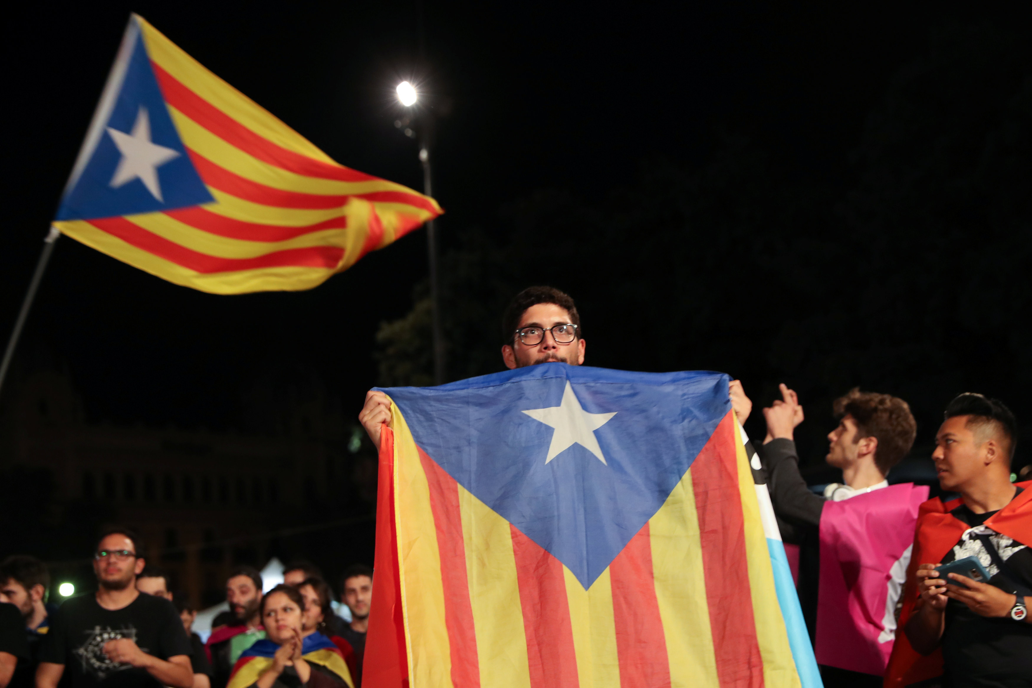 Сторонники независимости Каталонии. Фото: &copy;&nbsp;REUTERS/Susana Vera