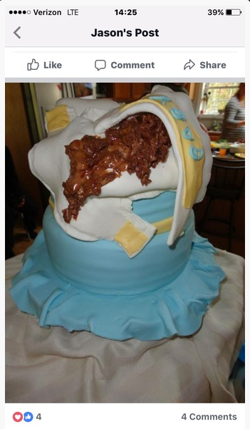 Фото © Mumsnet/In wondering who the FUCK would order this cake??????????