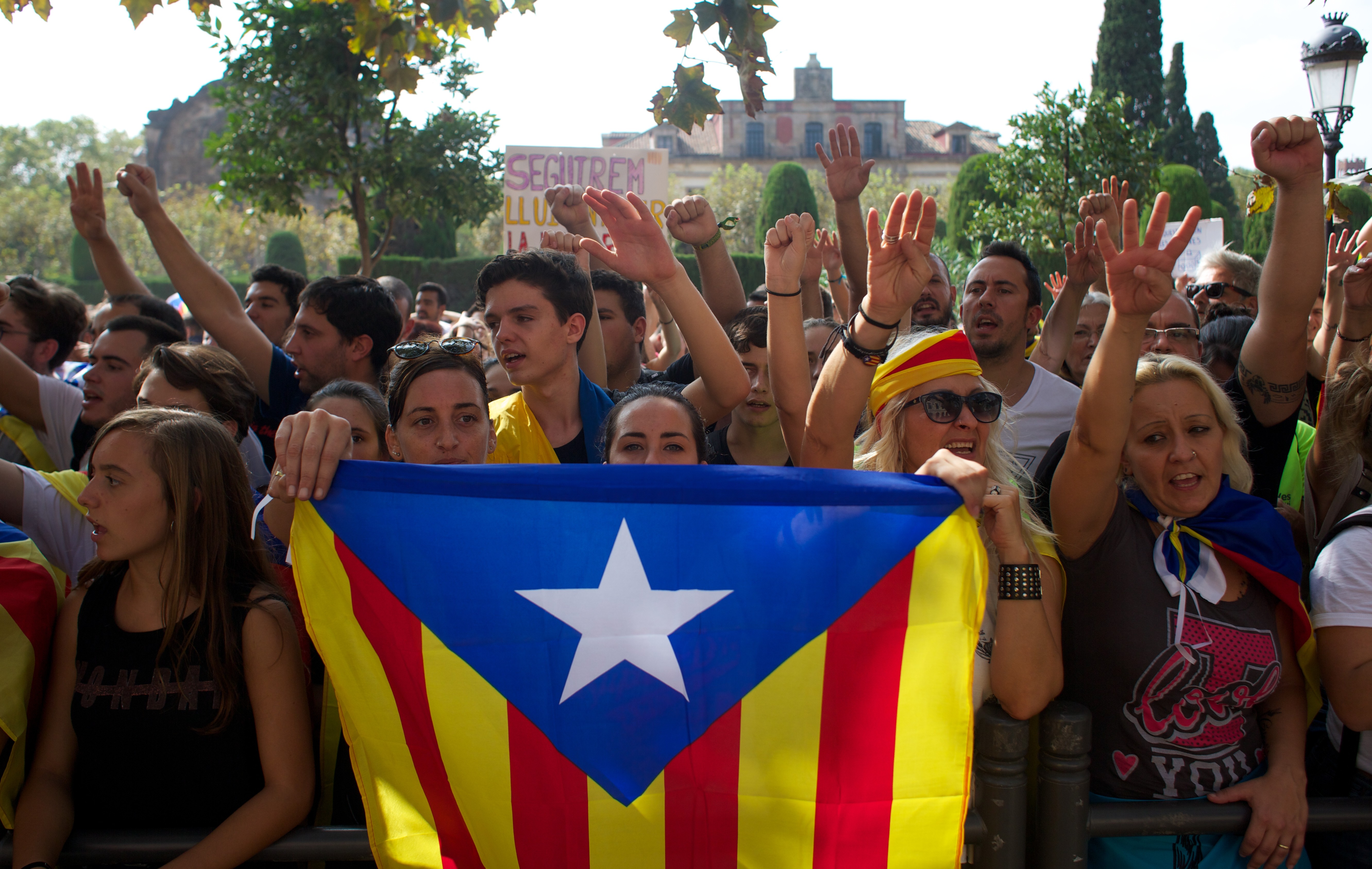 Референдум в Каталонии. Фото &copy; РИА Новости/Хавьер Луэнго

