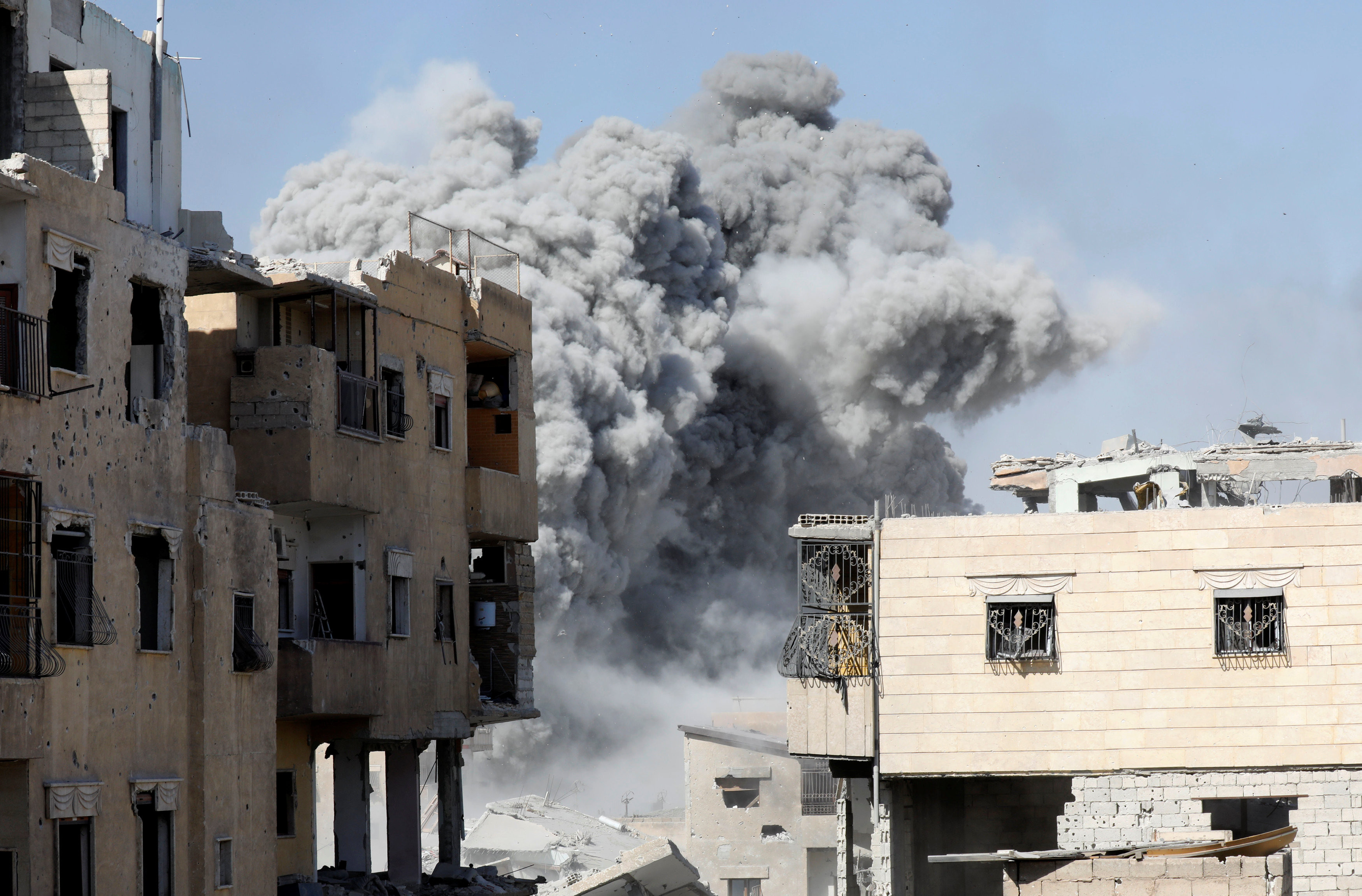 Сирийский город Ракка. Фото: &copy;&nbsp;REUTERS/Erik De Castro