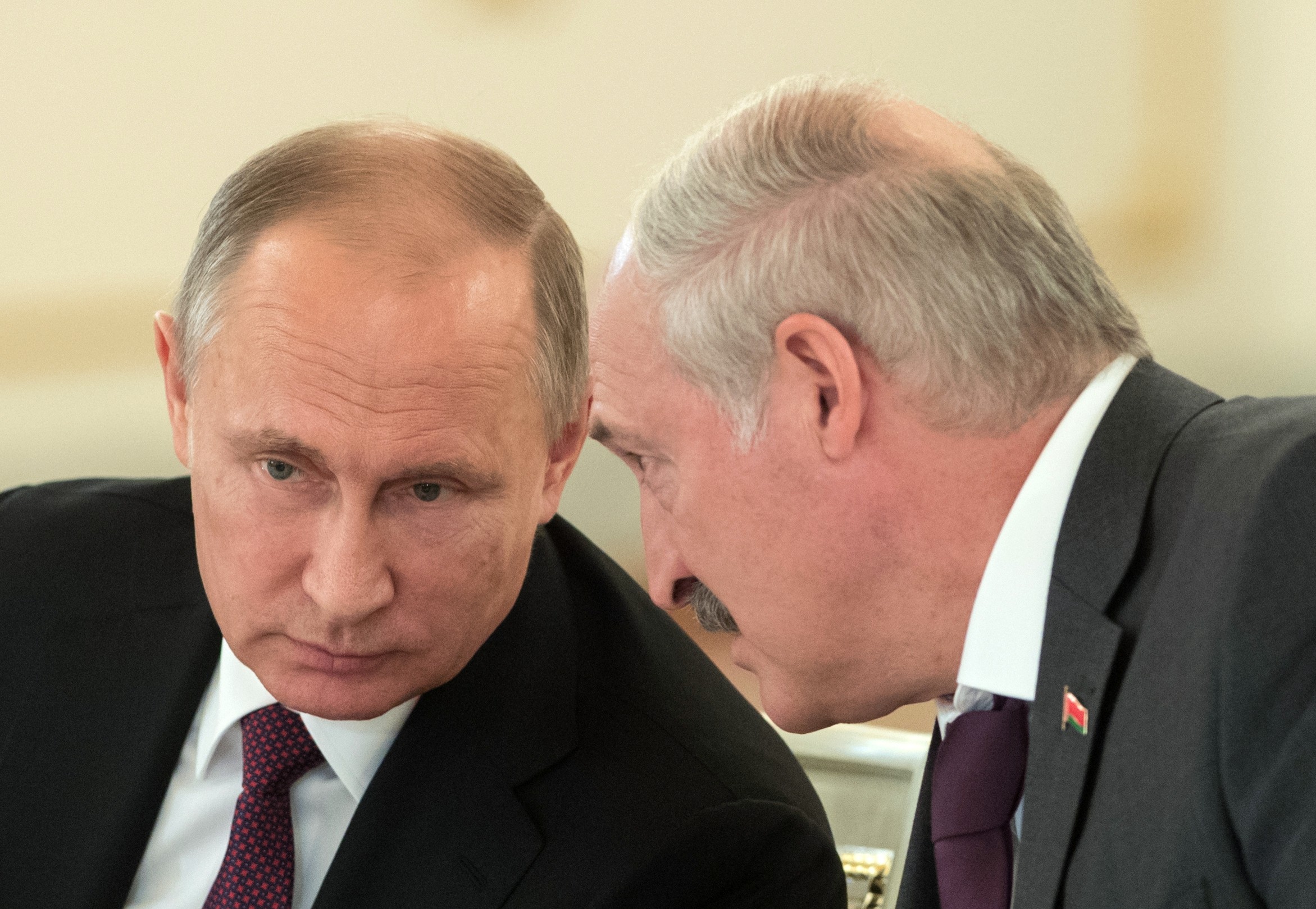 Владимир Путин и Александр Лукашенко. Фото: &copy;РИА Новости/Сергей Гунеев