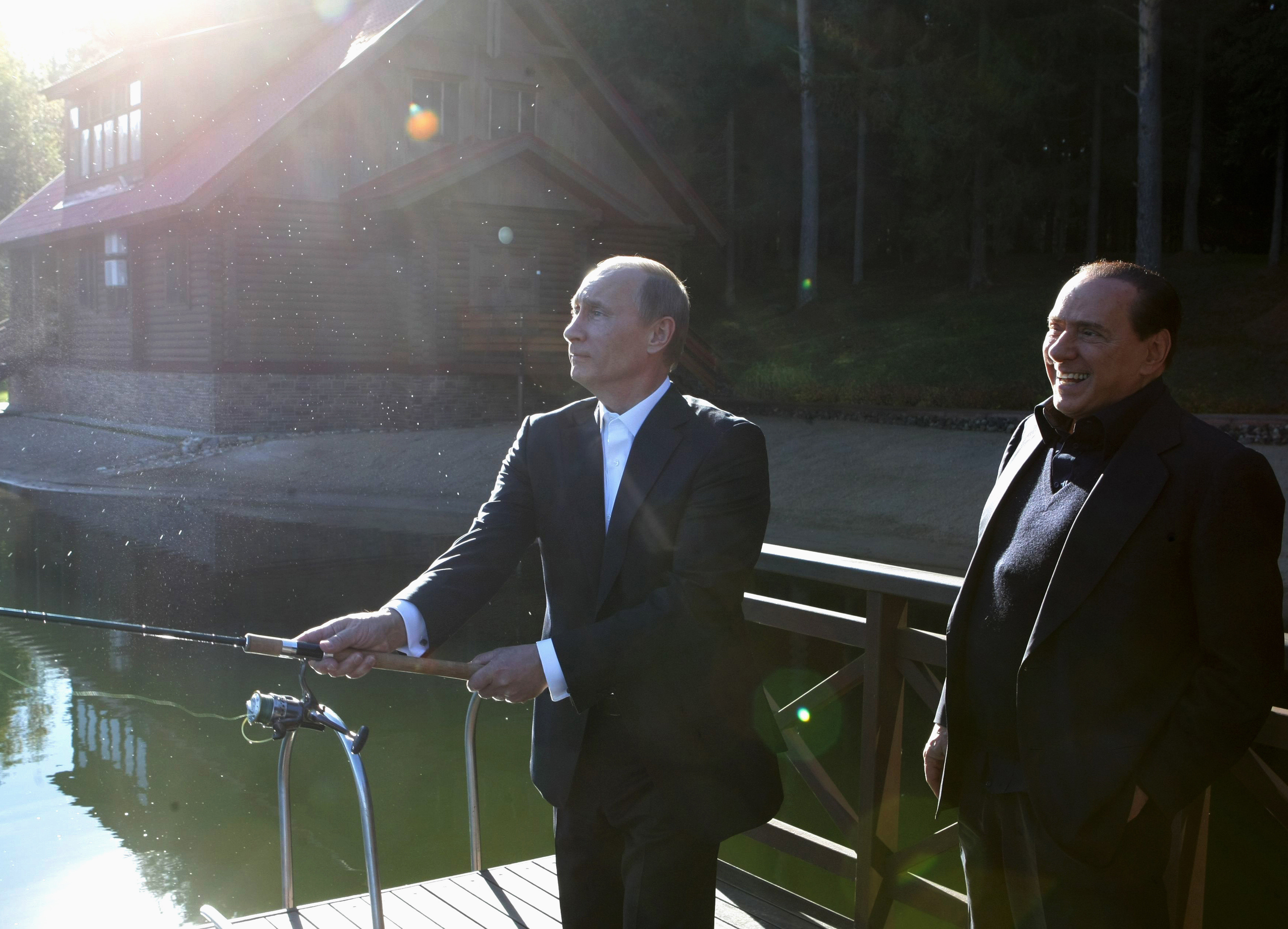 Берлускони и Путин