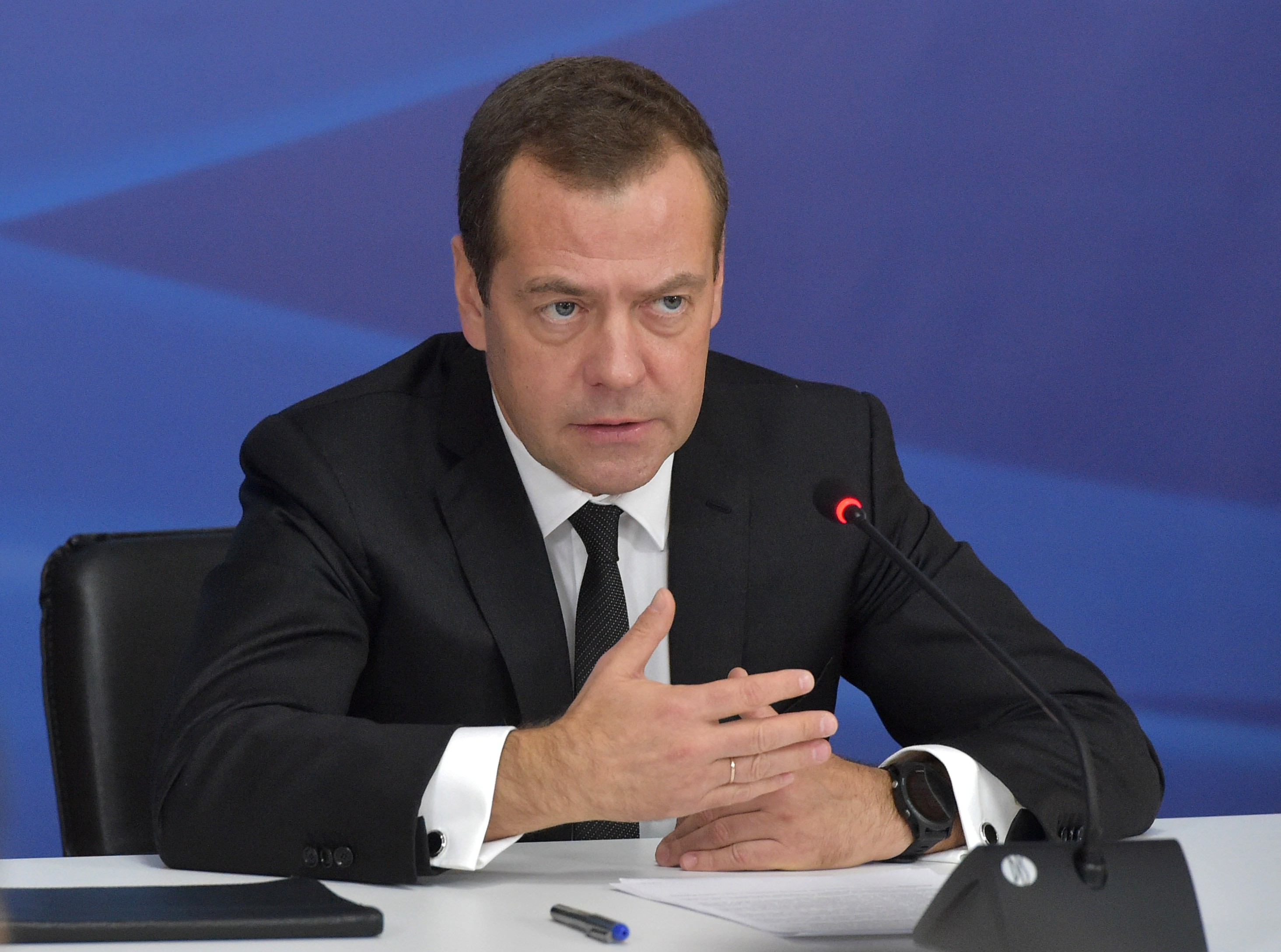 Премьер-министр РФ Дмитрий Медведев. Фото: &copy; РИА Новости/Александр Астафьев