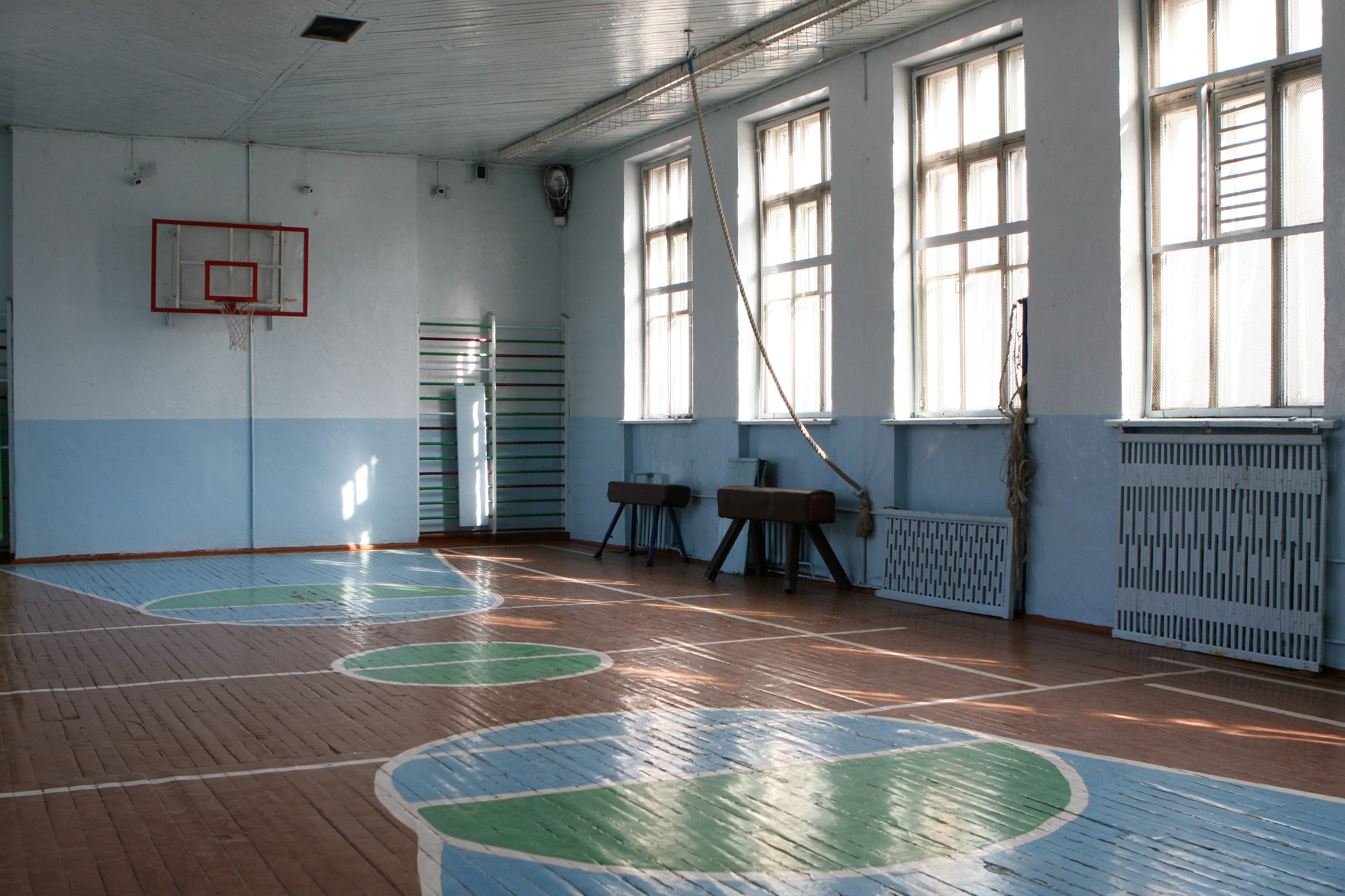 Стар спортивная школа. Спортзал школа 183 Новосибирск. Спортзал в школе. Спортивный зал в школе. Зал физкультуры.