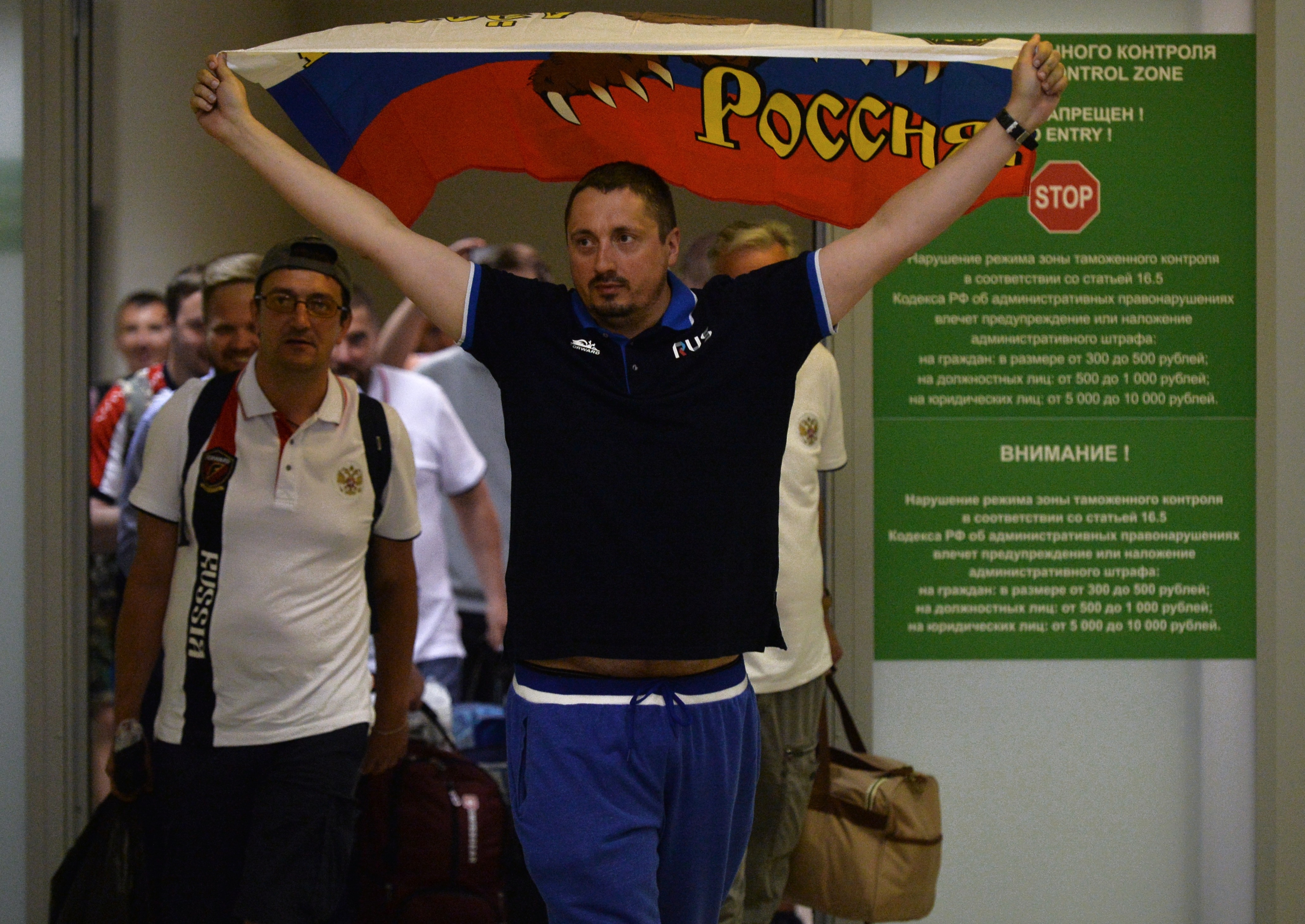Шпрыгин после возвращения в Россию с Евро-2016. Фото: © РИА Новости/Евгений Одиноков