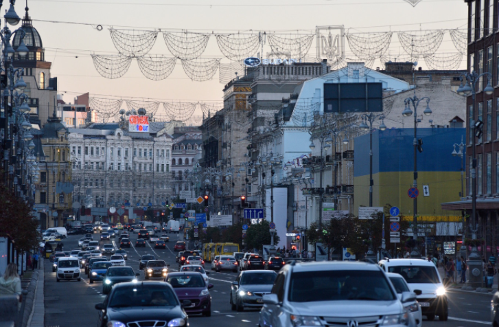 Улица&nbsp;Крещатик в Киеве. Фото: &copy; РИА Новости