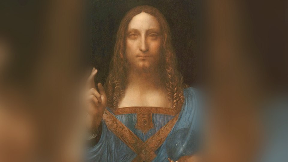 Картина Леонардо да Винчи "Спаситель мира". Фото: wikipedia.org