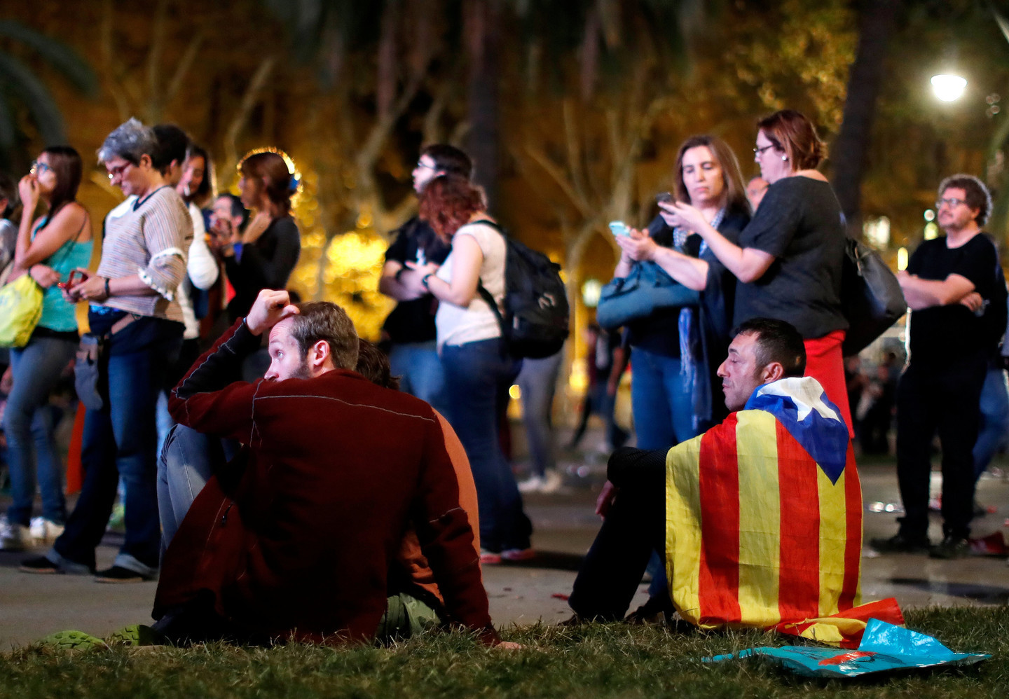 <p><span>Каталонцы. Фото: &copy; REUTERS/Gonzalo Fuentes</span></p>