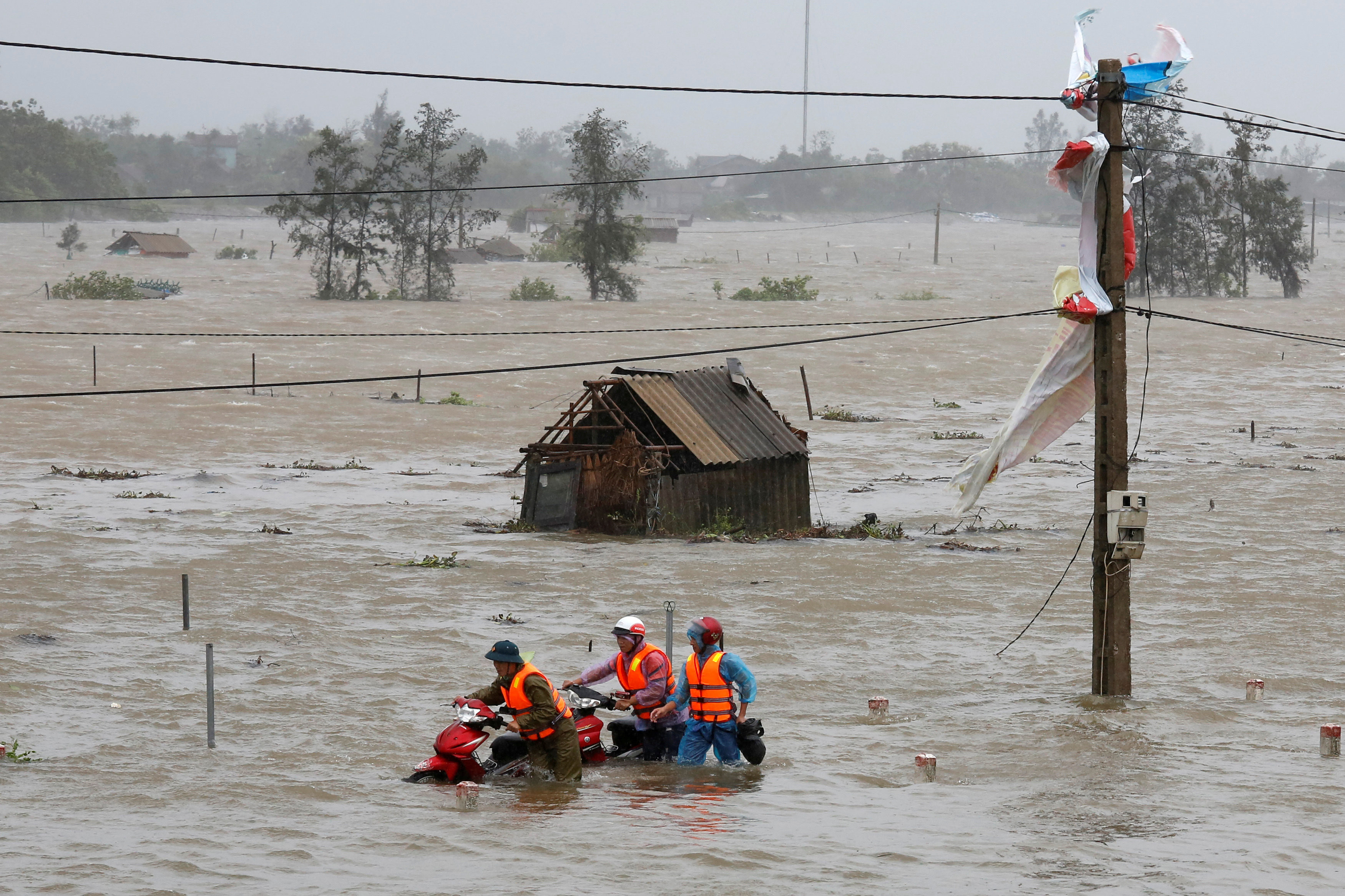 Наводнение во Вьетнаме в сентябре этого года. Фото: &copy;&nbsp;REUTERS/Kham