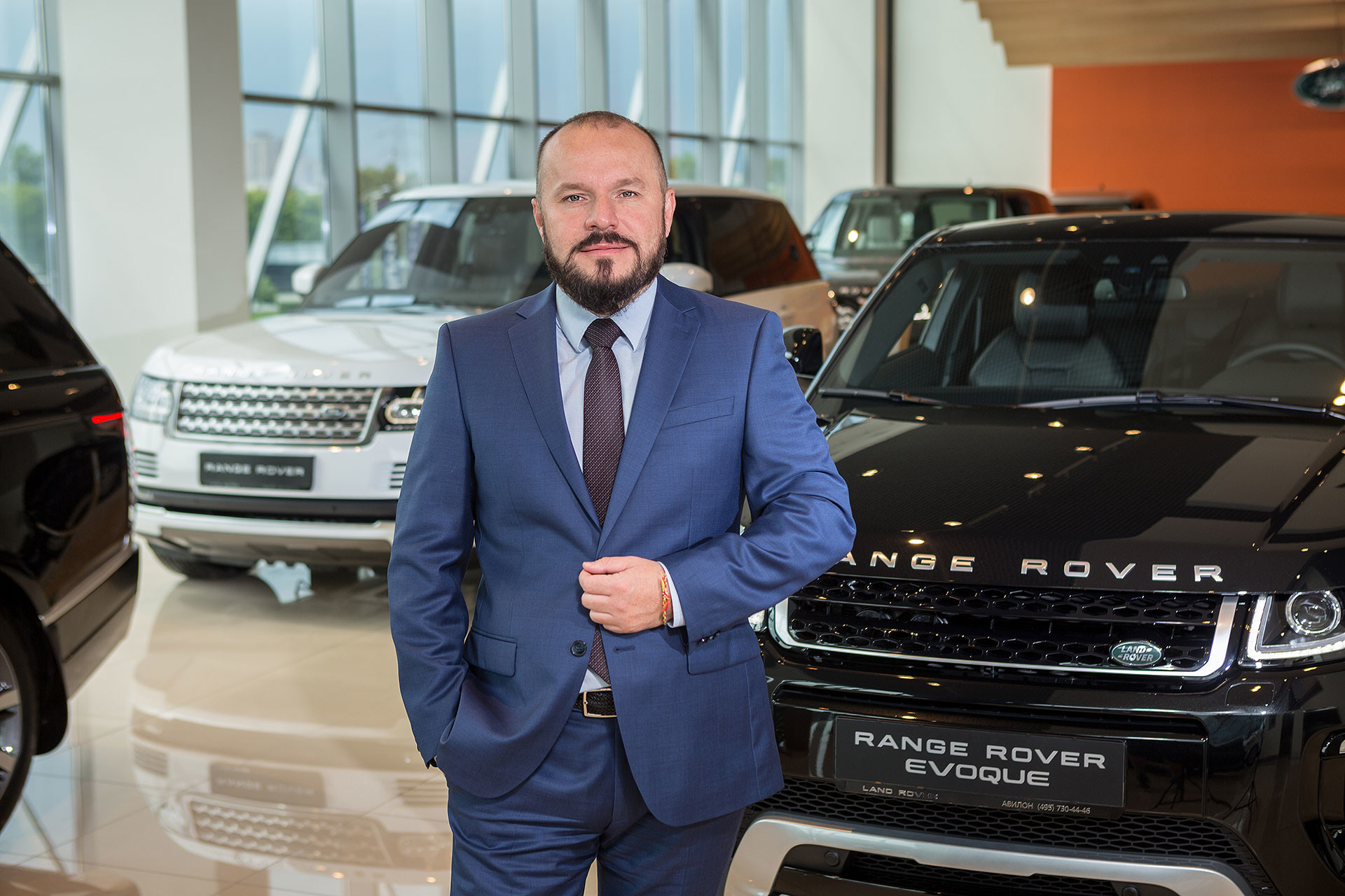 Директор дилерского центра АВИЛОН Jaguar Land Rover Александр Савельев. Фото: © АВИЛОН