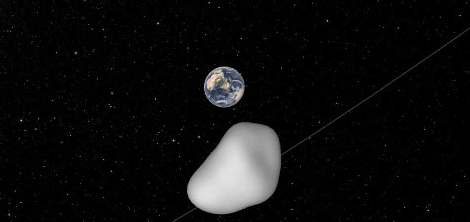 <p>Иллюстрация прохождения астероида&nbsp;<span>2012 ТС4. Фото &copy; NASA/<a href="https://www.nasa.gov/feature/this-is-a-test-asteroid-tracking-network-observes-oct-12-close-approach">JPL-Caltech</a></span></p>