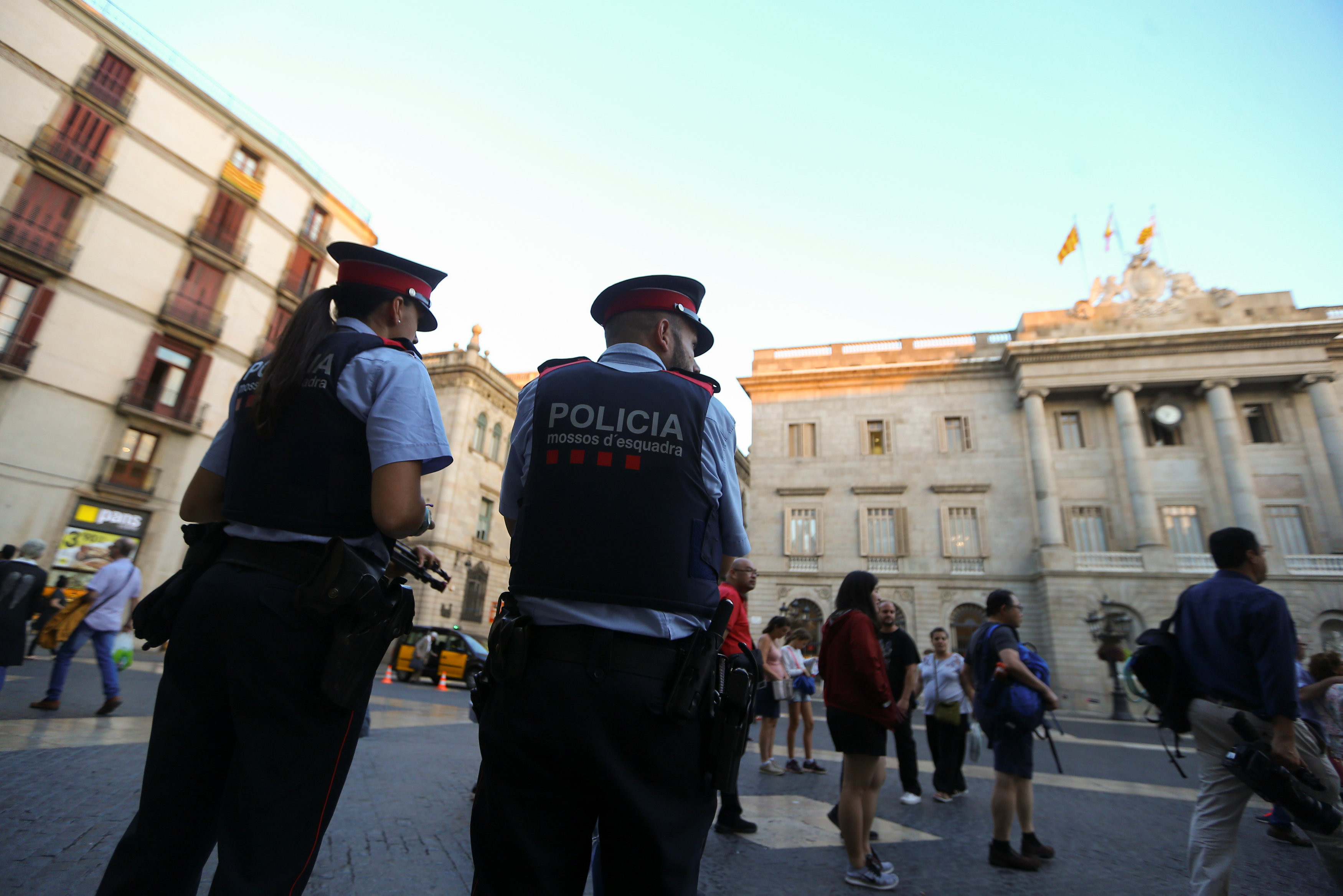 Полиция Каталонии. Фото: &copy;&nbsp;REUTERS/Ivan Alvarado