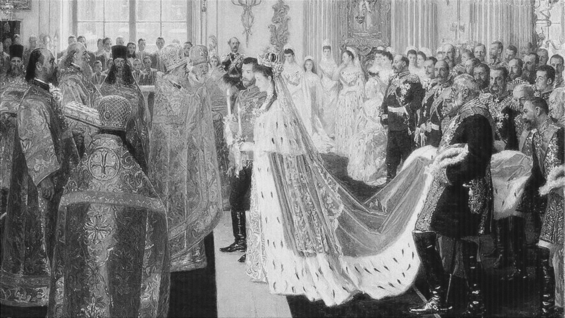 Туксен венчание Николая II.