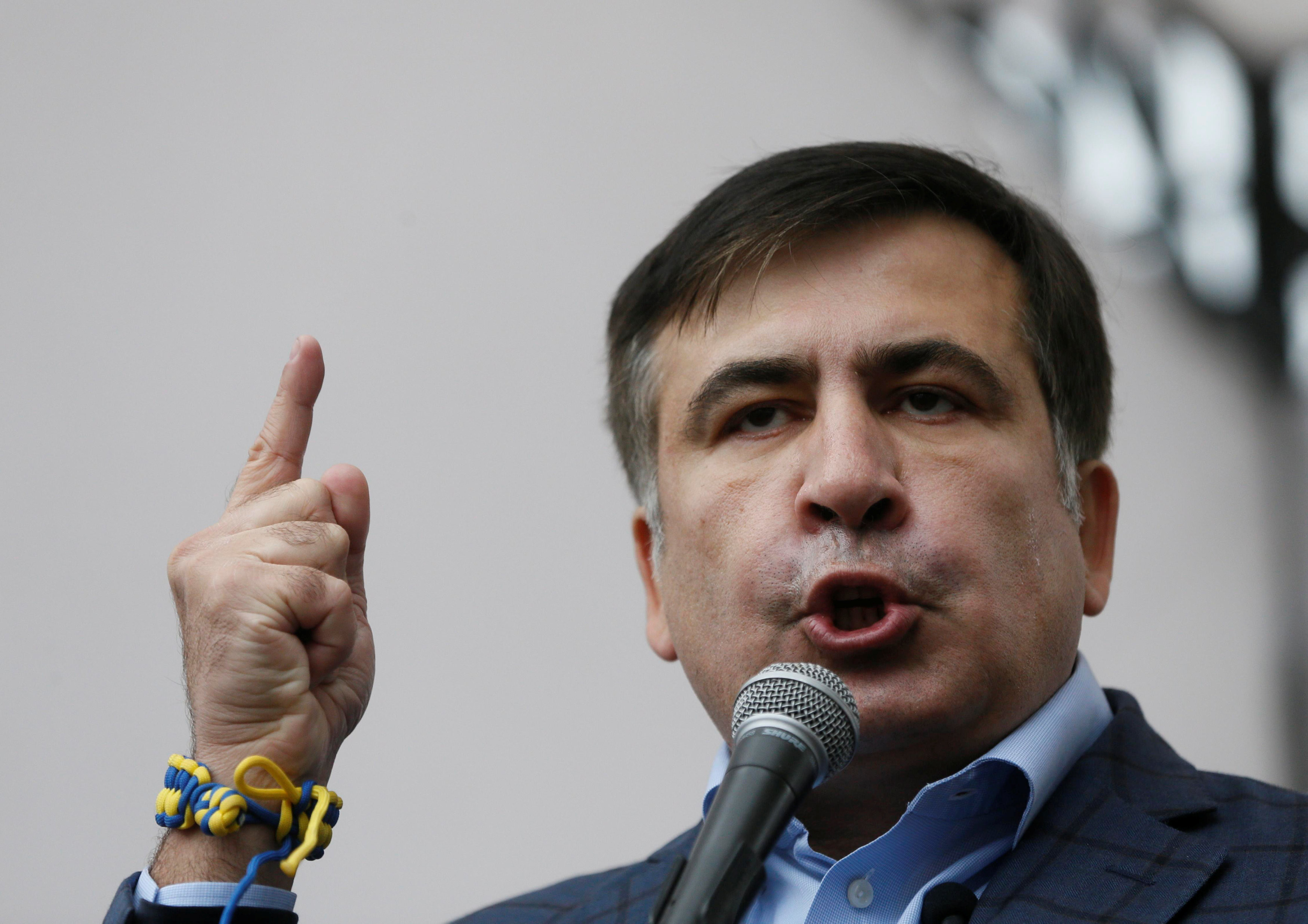 Бывший президент Грузии Михаил Саакашвили. Фото: &copy; REUTERS/Valentyn Ogirenko