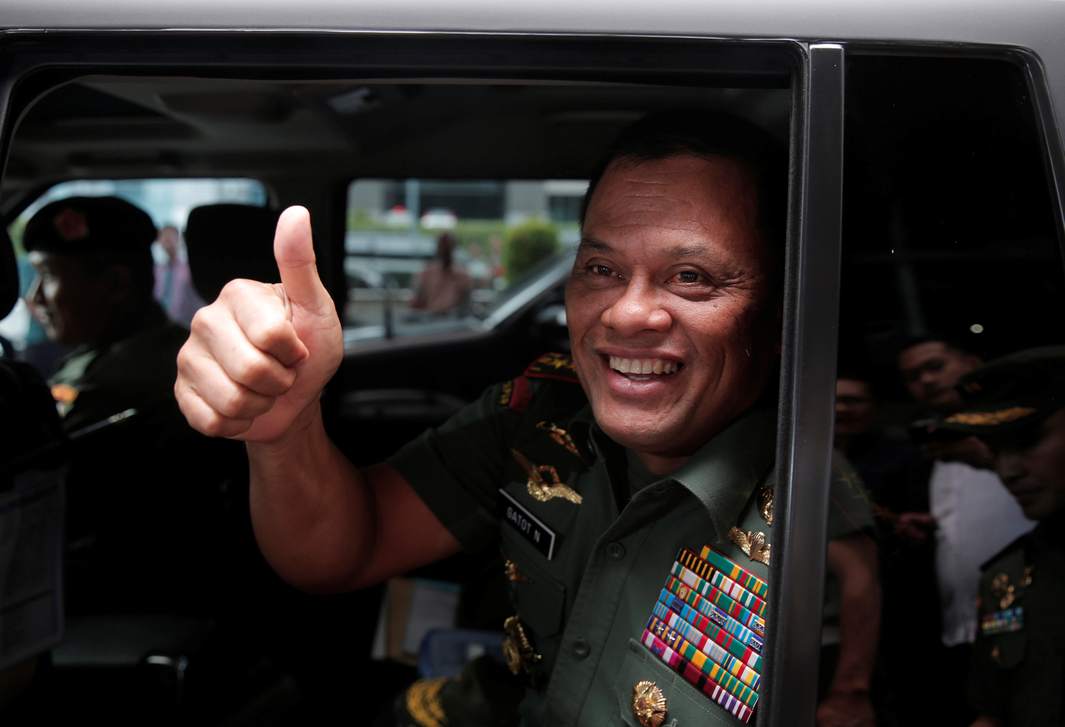 Главнокомандующий ВС Индонезии Гатот Нурмантьо. Фото: &copy; REUTERS/Beawiharta