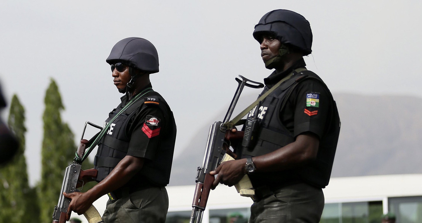 Полиция Нигерии. Фото: &copy; REUTERS/Afolabi Sotunde