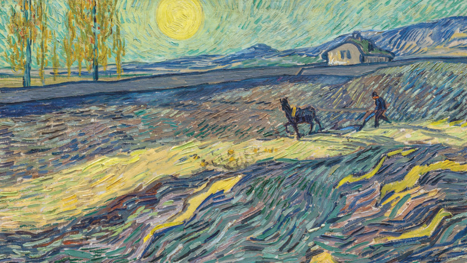 <p>Картина Ван Гога "Вспаханное поле и пахарь". Фото: &copy;&nbsp;Christie's</p>