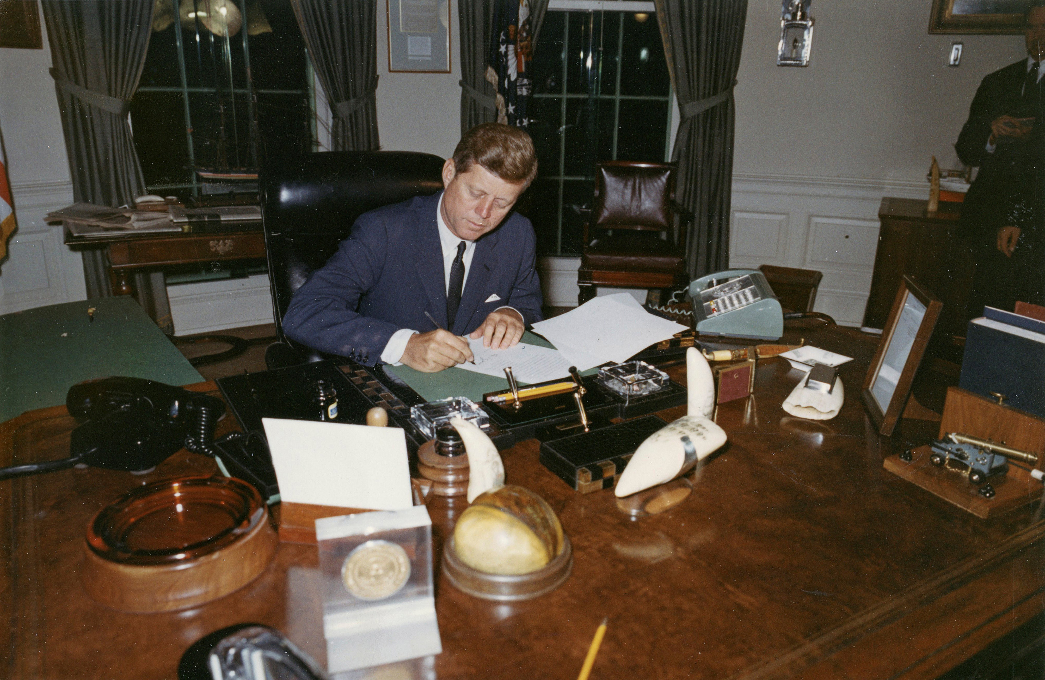 35-ый президент США Джон Кеннеди. Фото: &copy; REUTERS/John F.&nbsp;KennedyPresidential Library