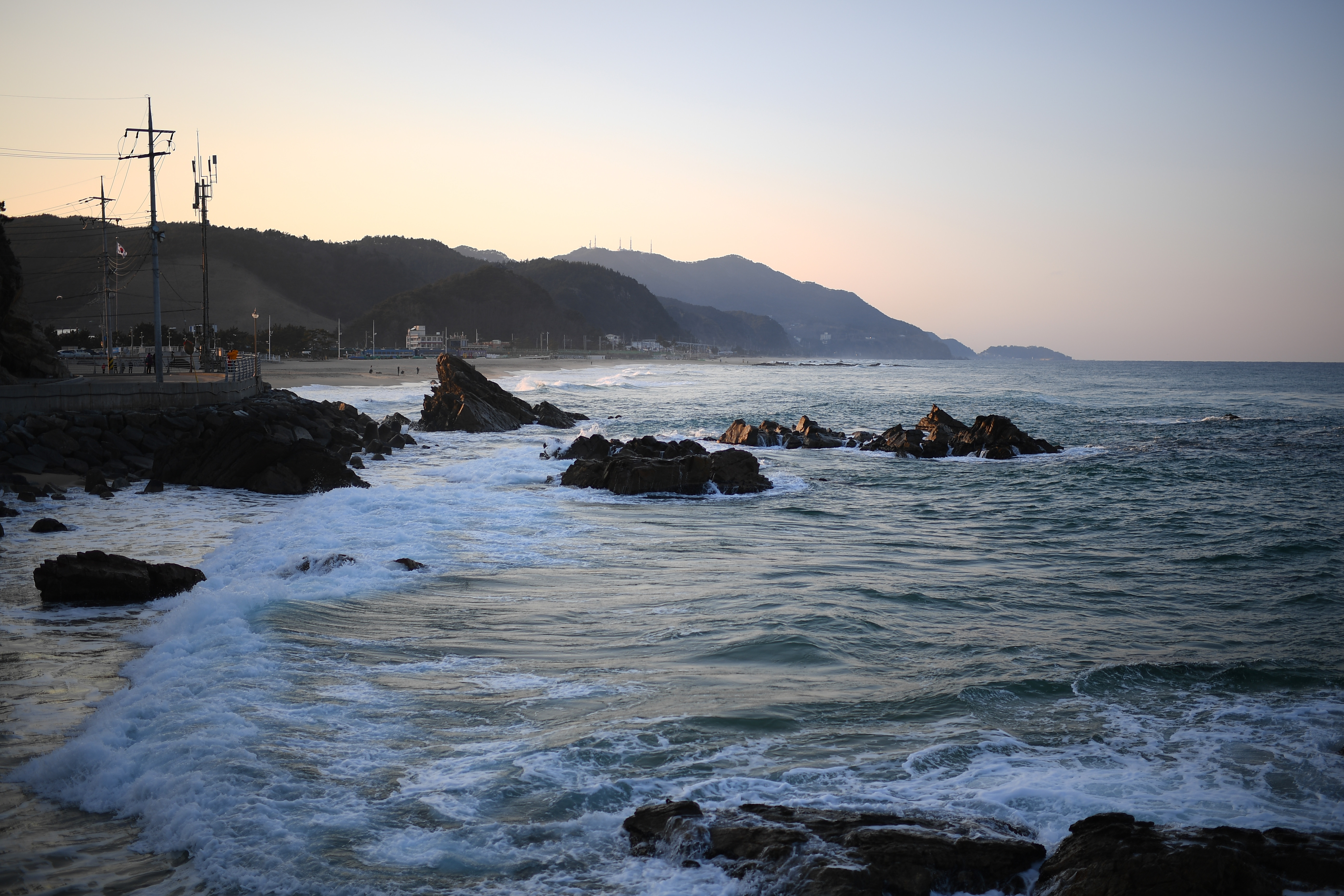 Побережье Японского моря в городе Чондончжин в Республике Корея. Фото: &copy; РИА Новости/Рамиль Ситдиков