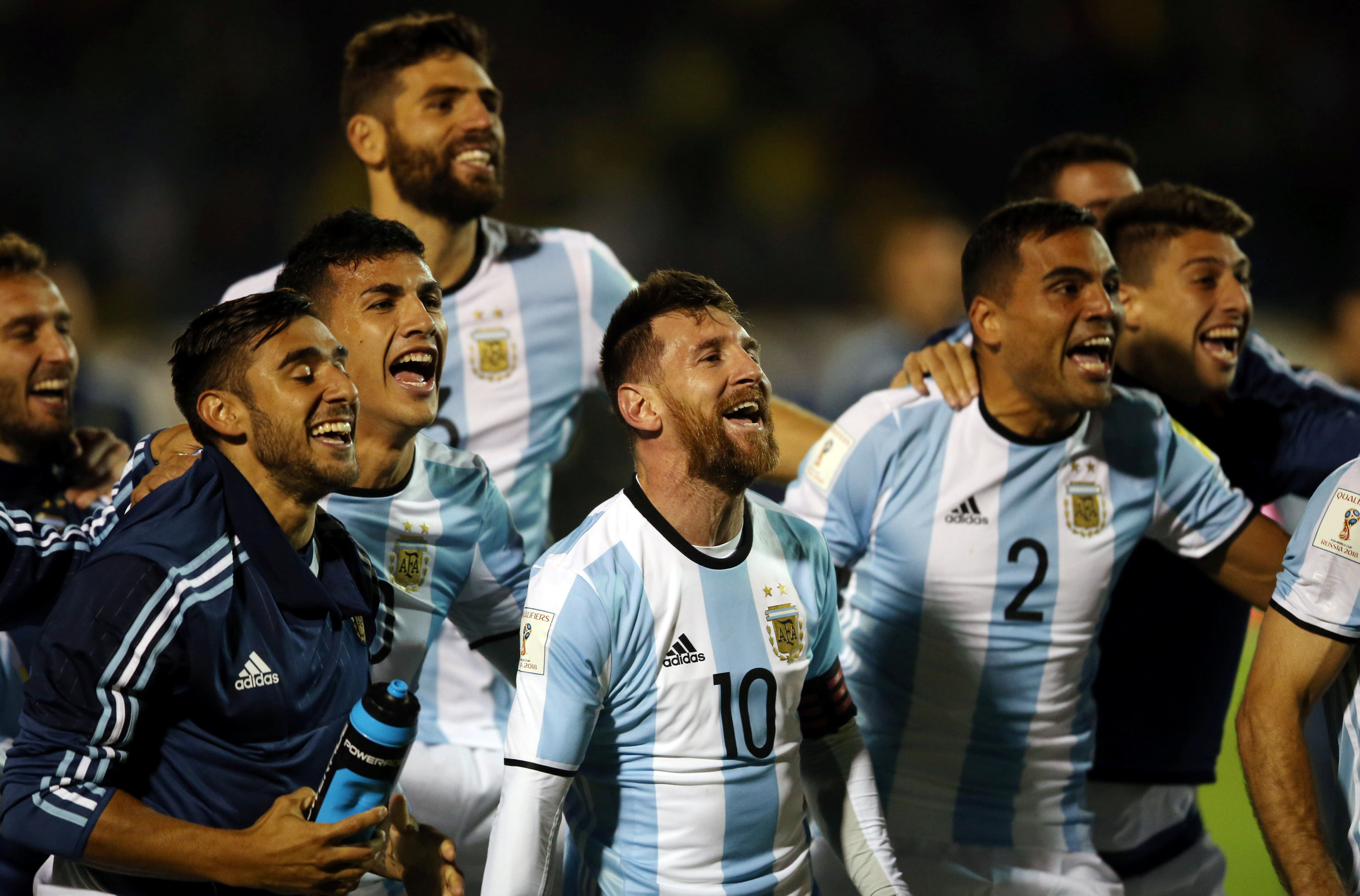 Футболисты сборной Аргентины по футболу. Фото: &copy;REUTERS/Edgard Garrido