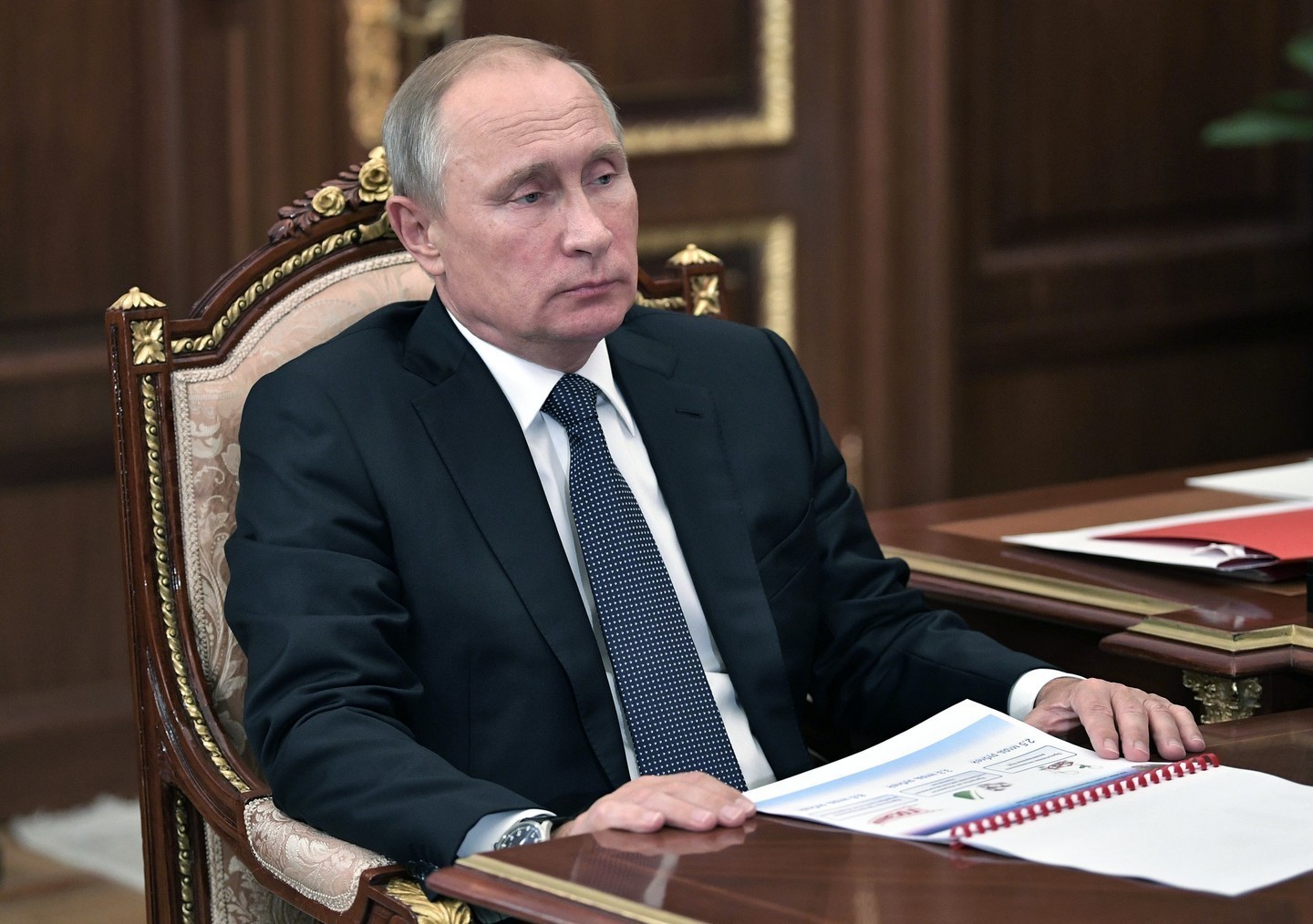 Владимир Путин. Фото: &copy; РИА Новости/Алексей Никольский


