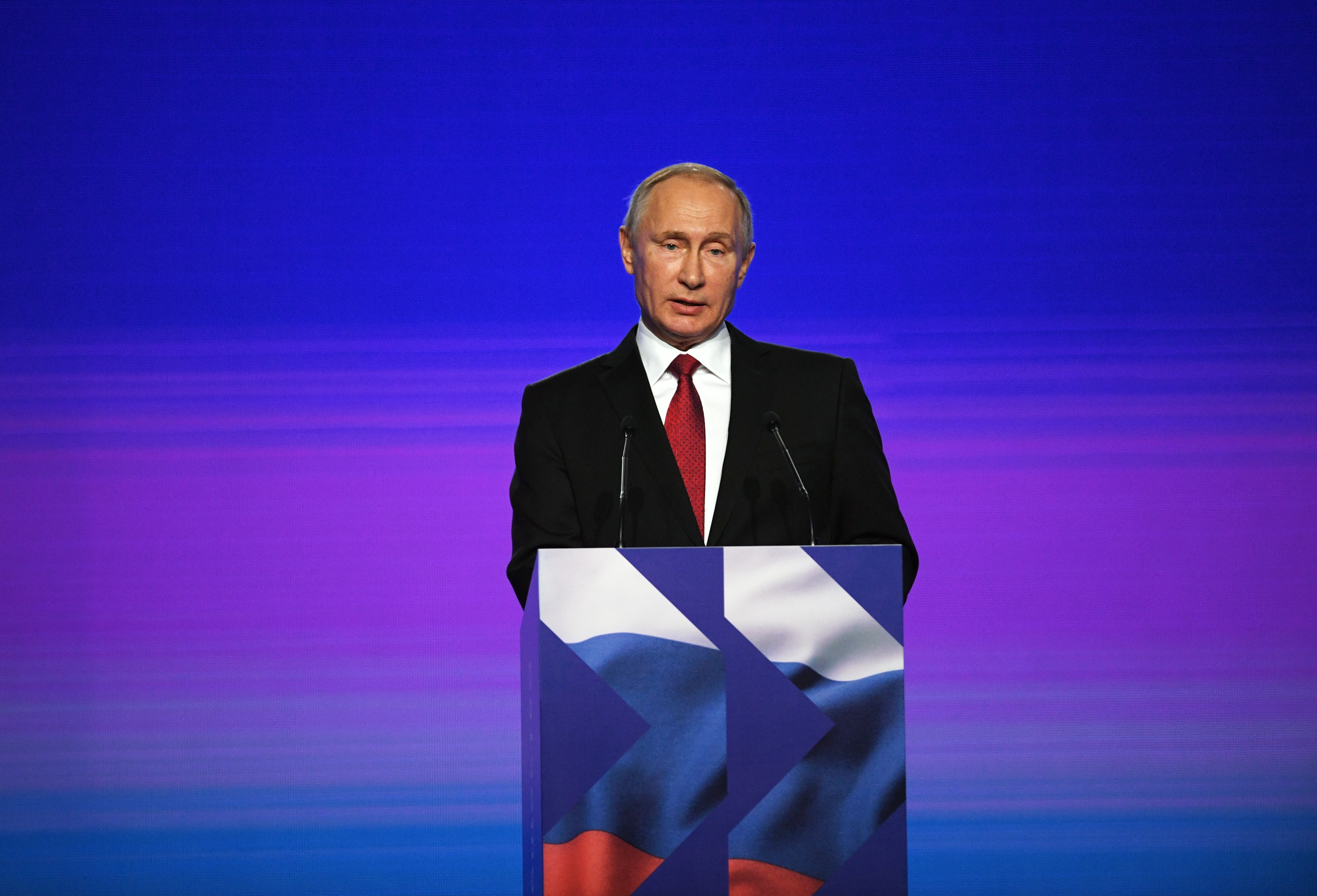 Президент РФ Владимир Путин. Фото: &copy; РИА Новости/Евгений Биятов