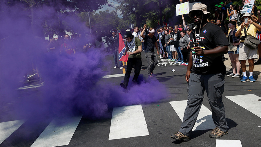 Беспорядки в Шарлотсвилле. Фото:&nbsp;&copy; REUTERS/Joshua Roberts