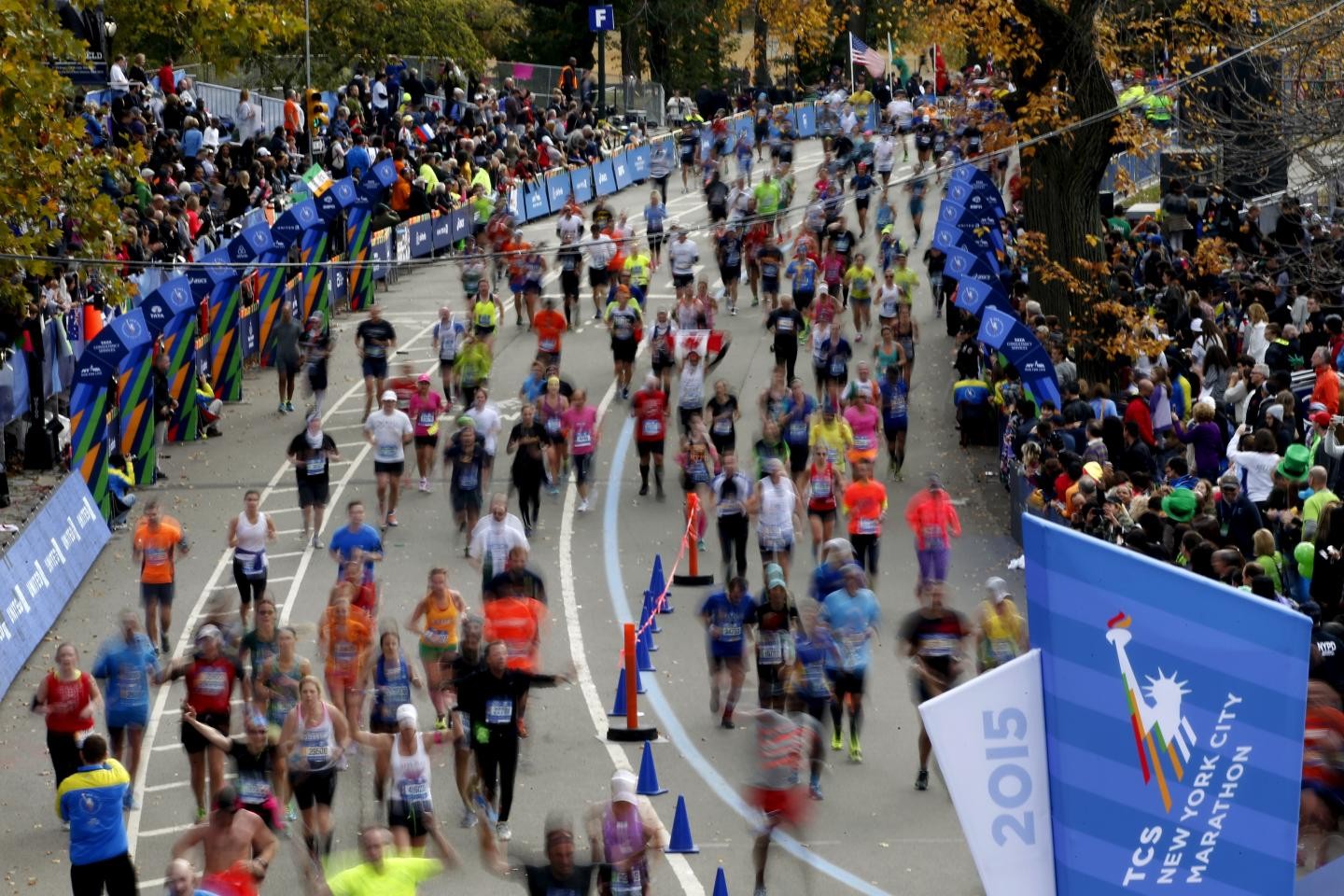 Нью-Йоркский марафон 2015 года. Фото: &copy;&nbsp;REUTERS/Mike Segar