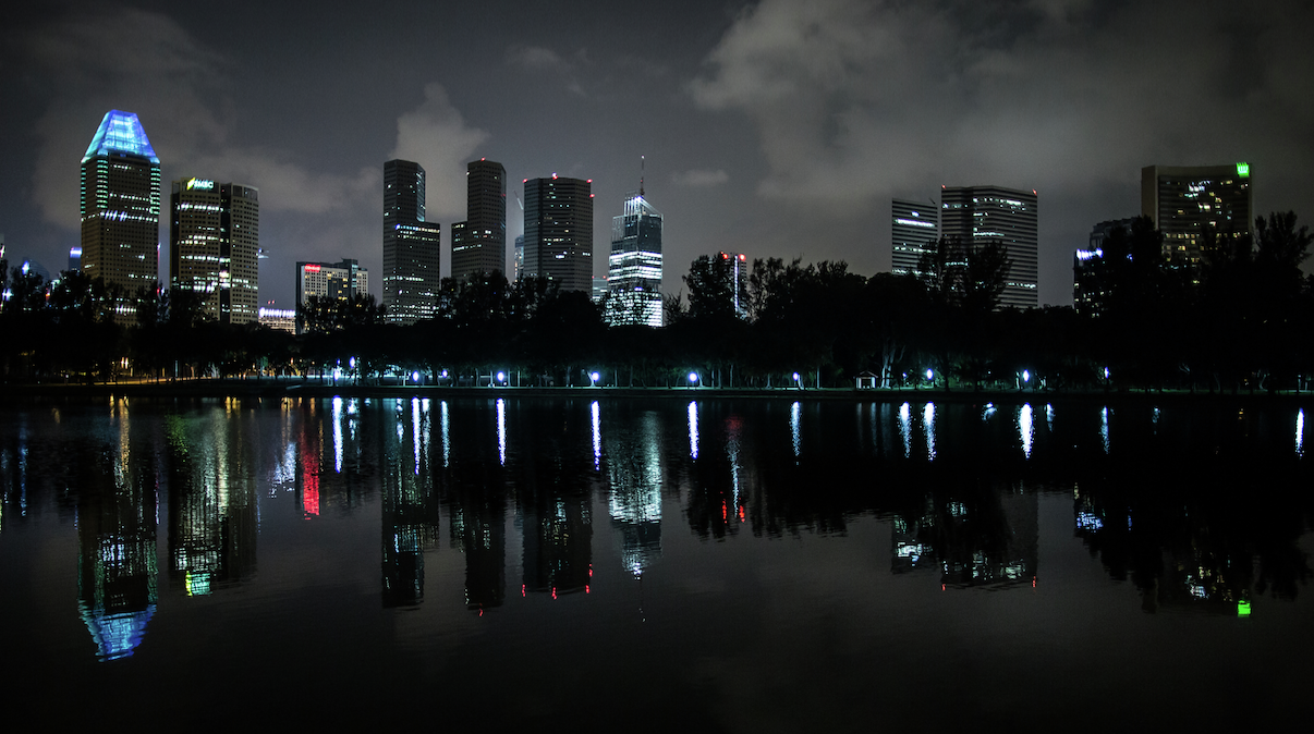 Вид ночного Сингапура. Фото: &copy; РИА Новости / Антон Денисов