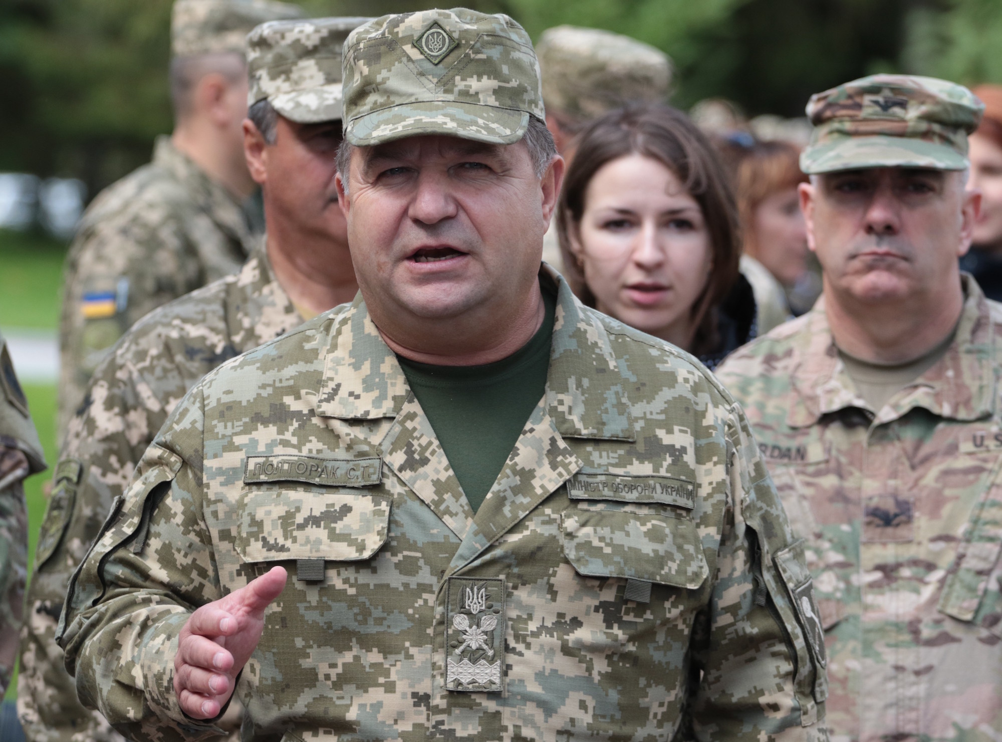 Министр обороны Украины Степан Полторак. Фото: &copy; РИА Новости
