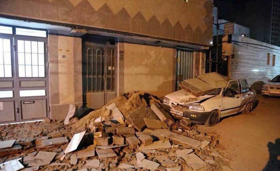 Последствия землетрясения. Фото: &copy;&nbsp;Twitter/JCC_KRG