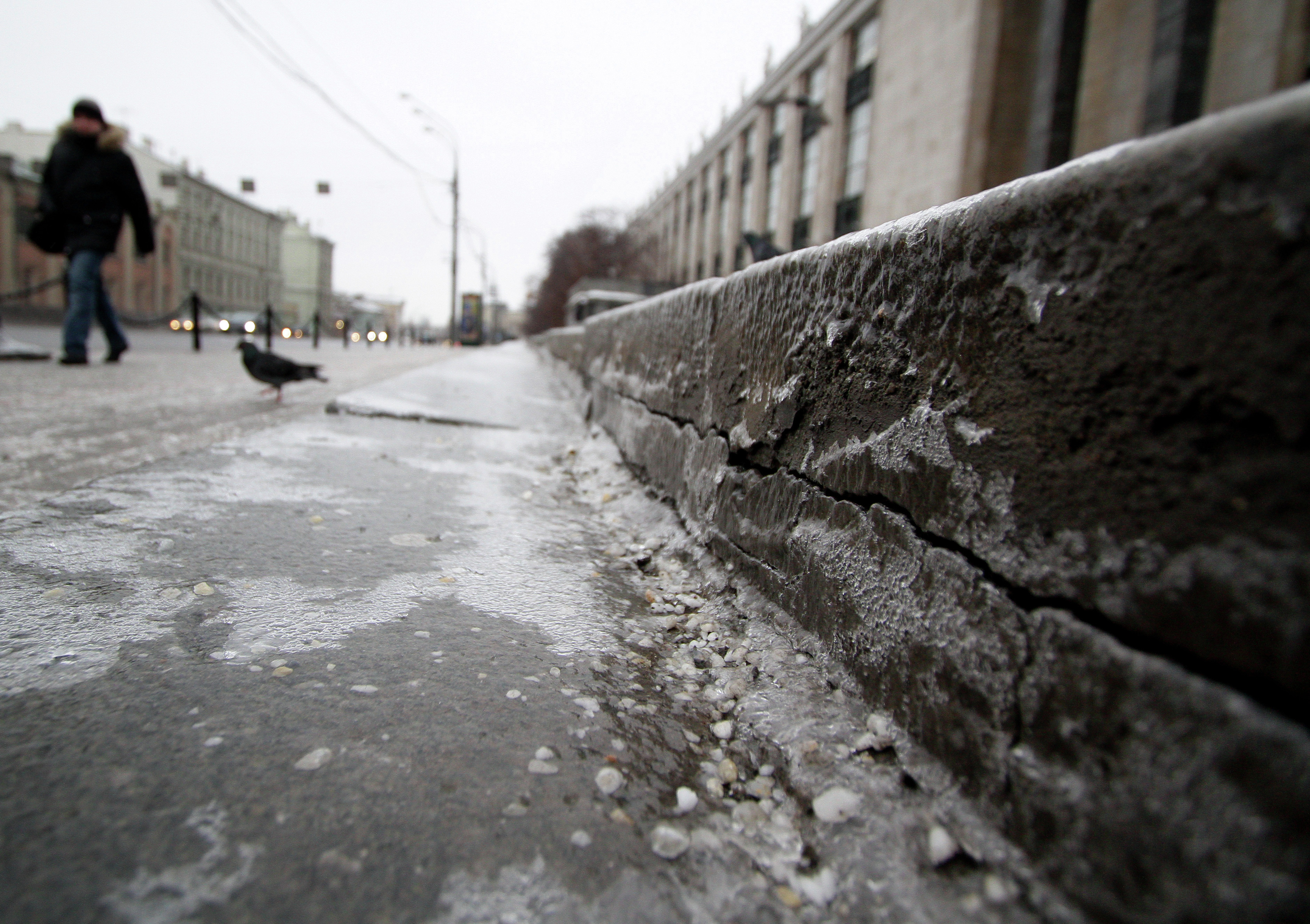 москва во льду