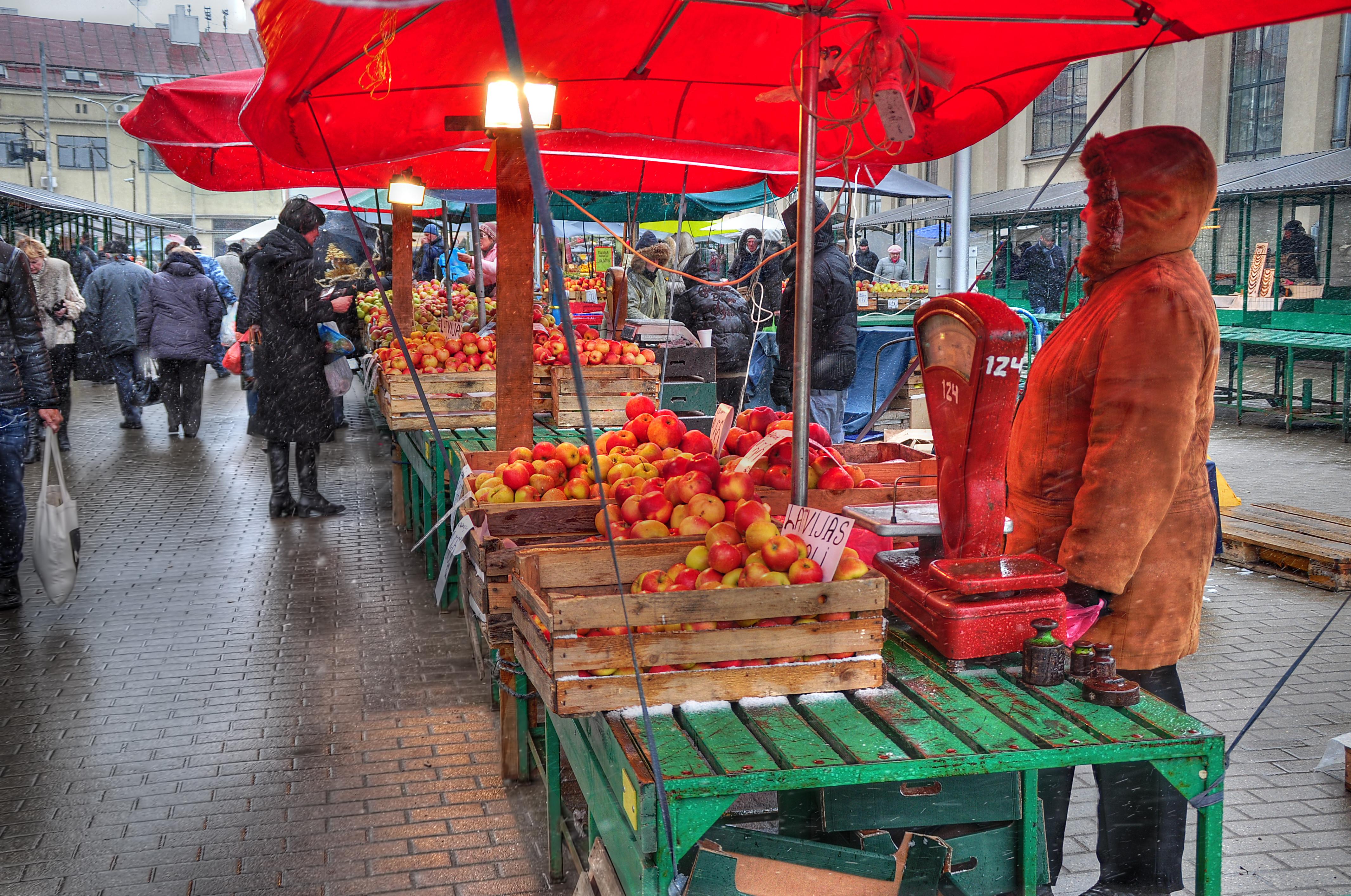 Продуктовый рынок в Риге. Фото: &copy; flickr/Neimon