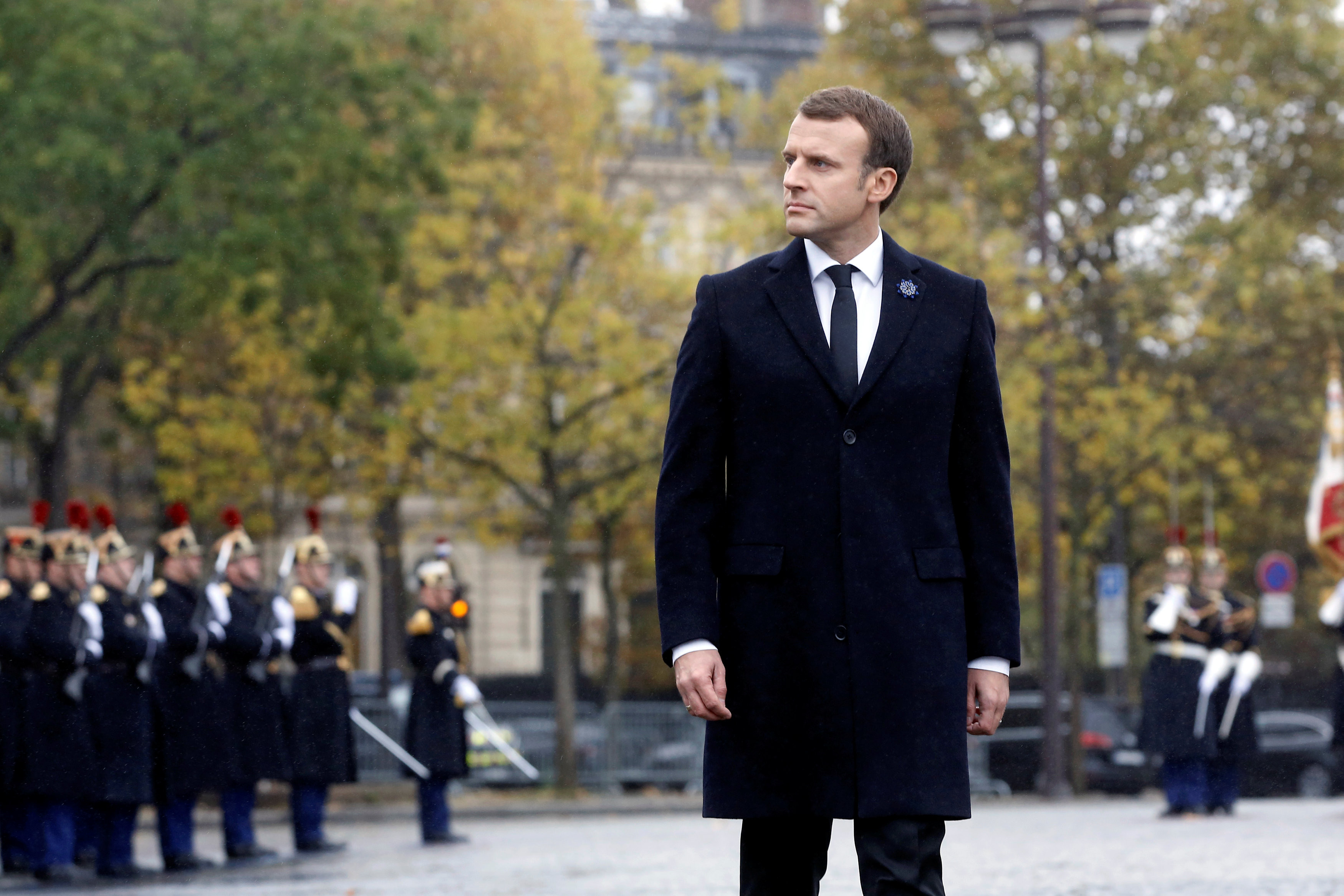Президент Франции Эммануэль Макрон. Фото: &copy; REUTESR/Thibault Camus