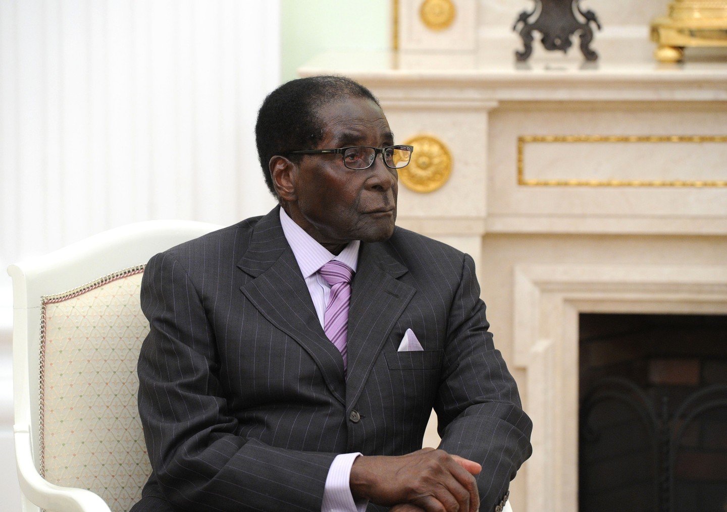 Президент Республики Зимбабве Роберт Мугабе. Фото: &copy; РИА Новости/Михаил Климентьев